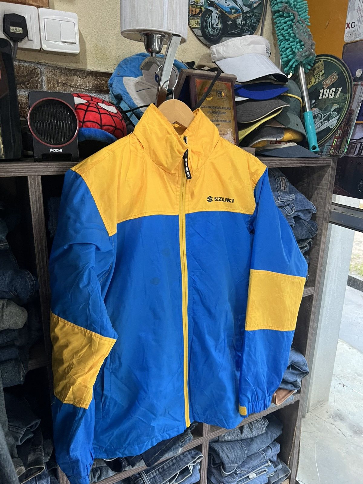 Other 🔥Rare Suzuki Base Spacia Zipper Jacket Size US M / EU 48-50 / 2 - 12 Thumbnail