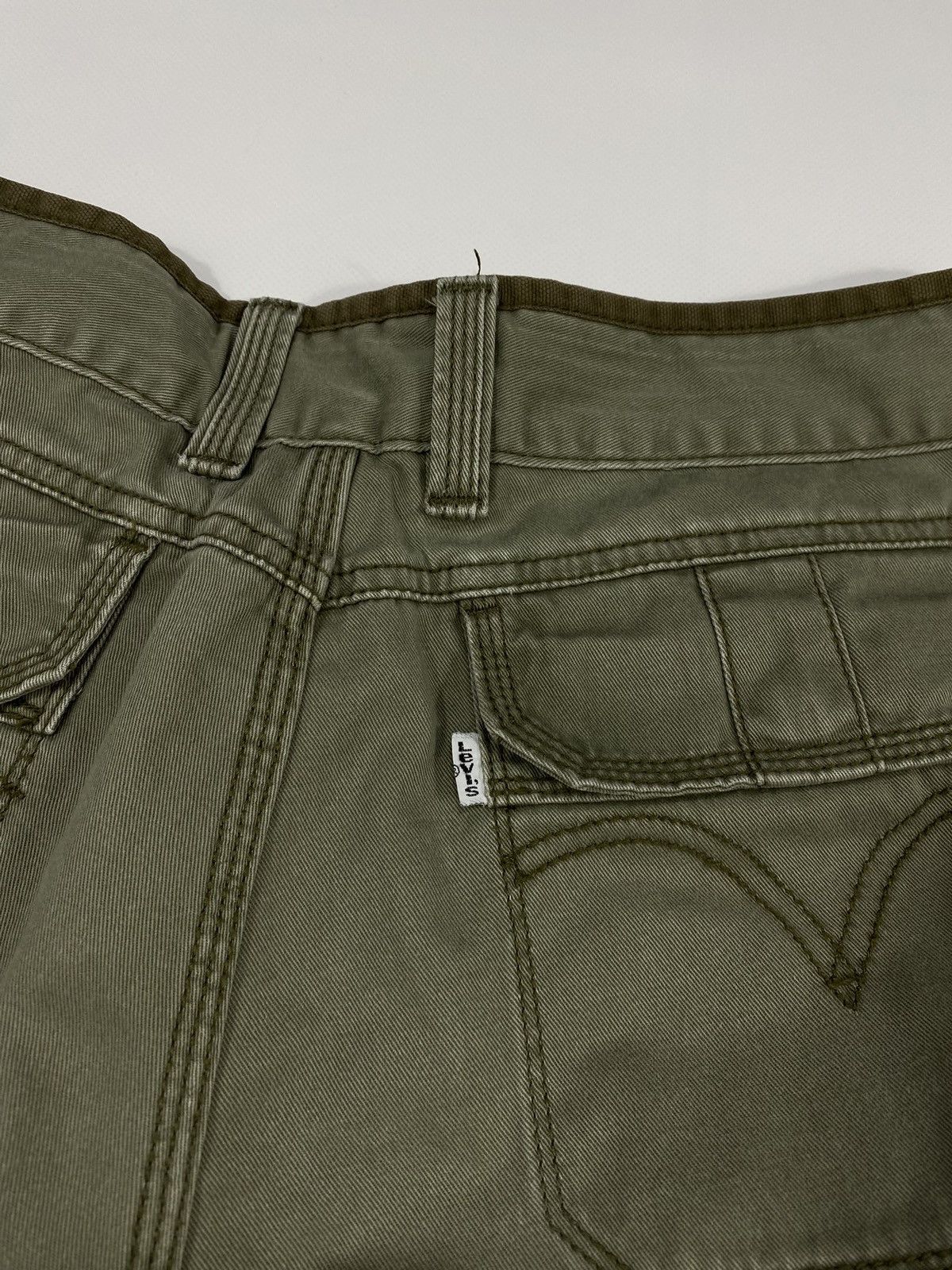 Levi's 🔥LASTDROP🔥VTG Levis Cargo Military Multipockets Khaki Shorts Size US 31 - 15 Thumbnail