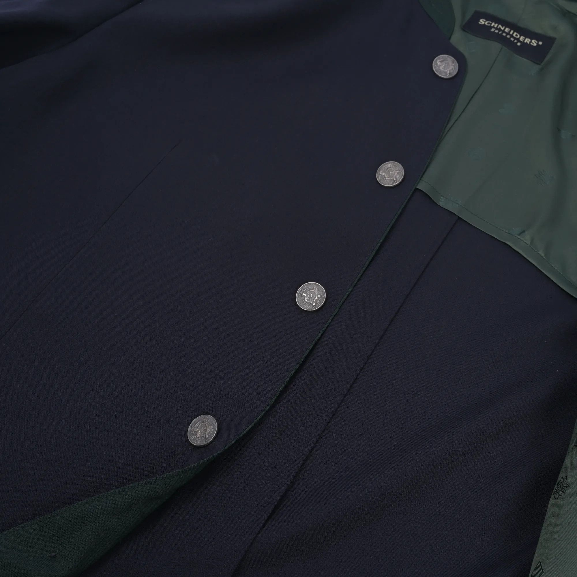 Schneiders SCHNEIDERS unlined navy janker jacket (56 EU) Size 54R - 7 Thumbnail