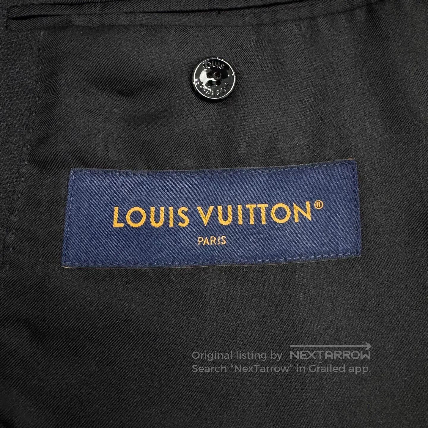 Louis Vuitton louis vuitton mosaic wool blazer jacket. Size US L / EU 52-54 / 3 - 3 Thumbnail