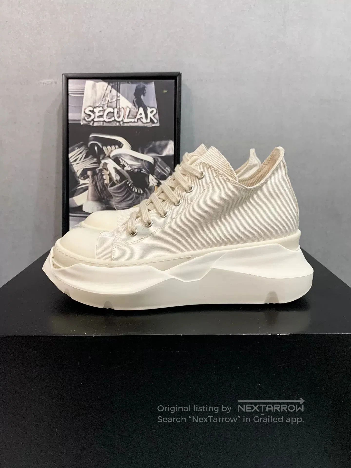 Rick Owens Rick Owens Thick Sole Low Top Sneakers. Size US 6 / EU 39 - 2 Thumbnail