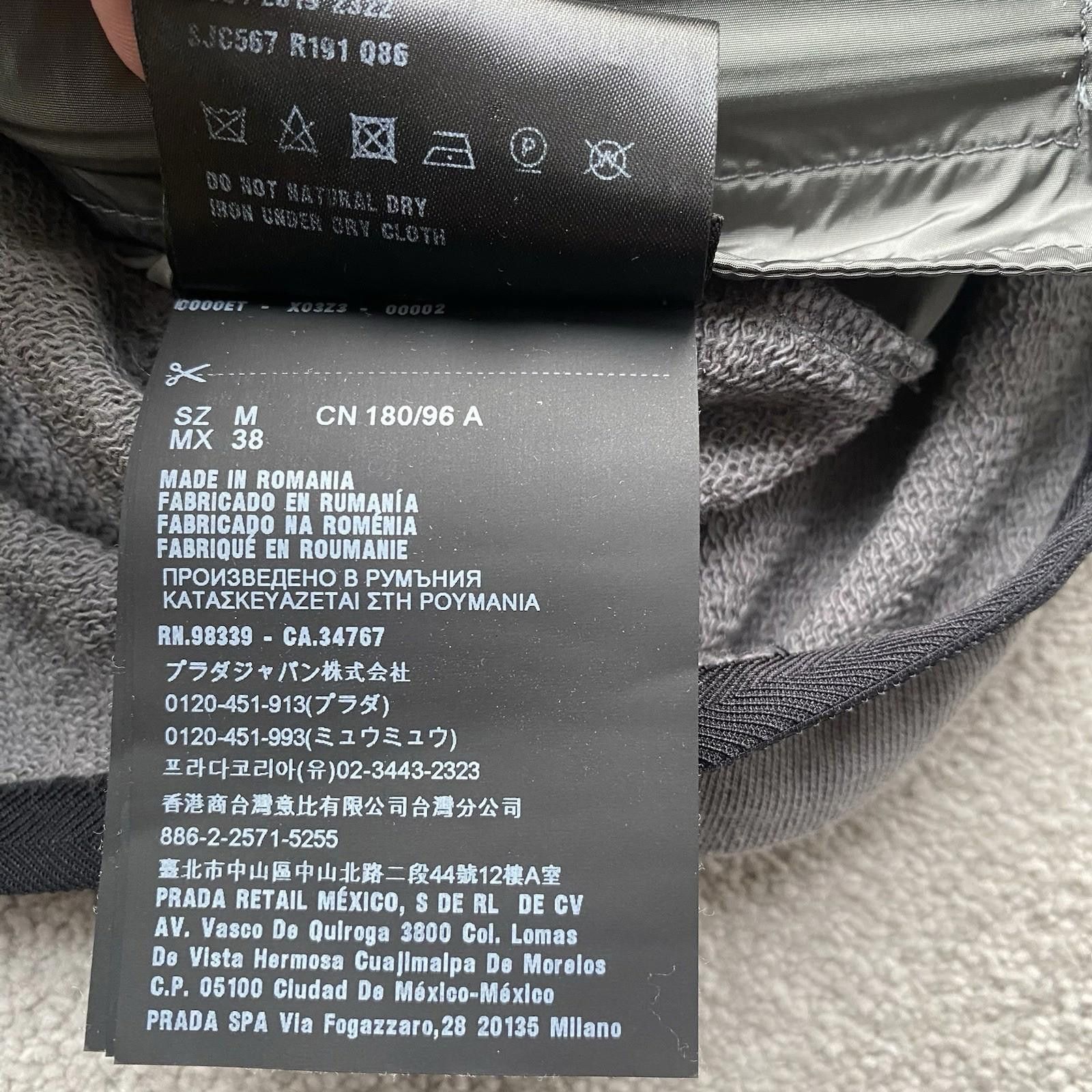 Prada Prada Sport Grey Tracksuit Medium Jacket Small Bottoms Size US S / EU 44-46 / 1 - 10 Thumbnail