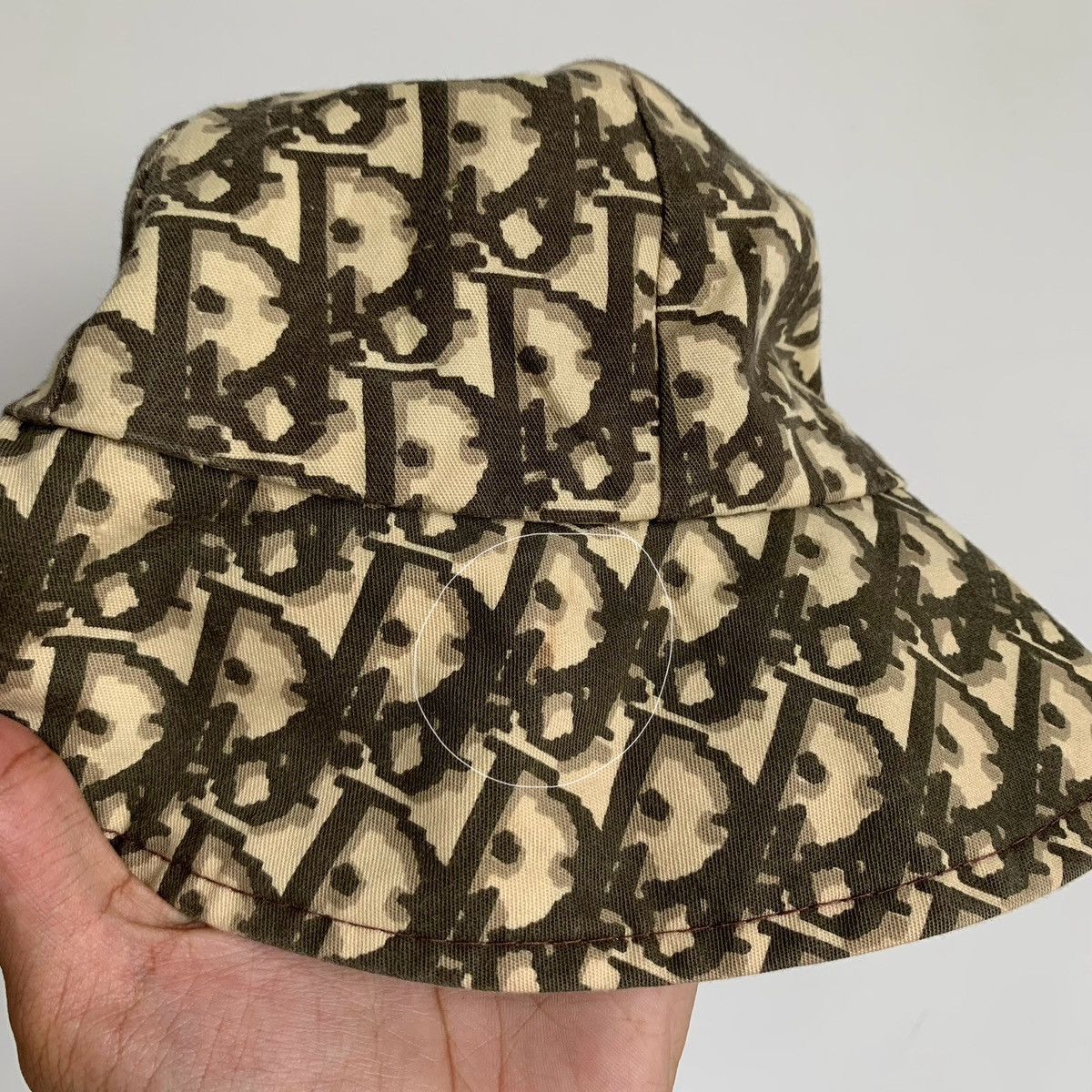 Dior Vintage Dior Monogram Bucket Hat Size ONE SIZE - 3 Thumbnail