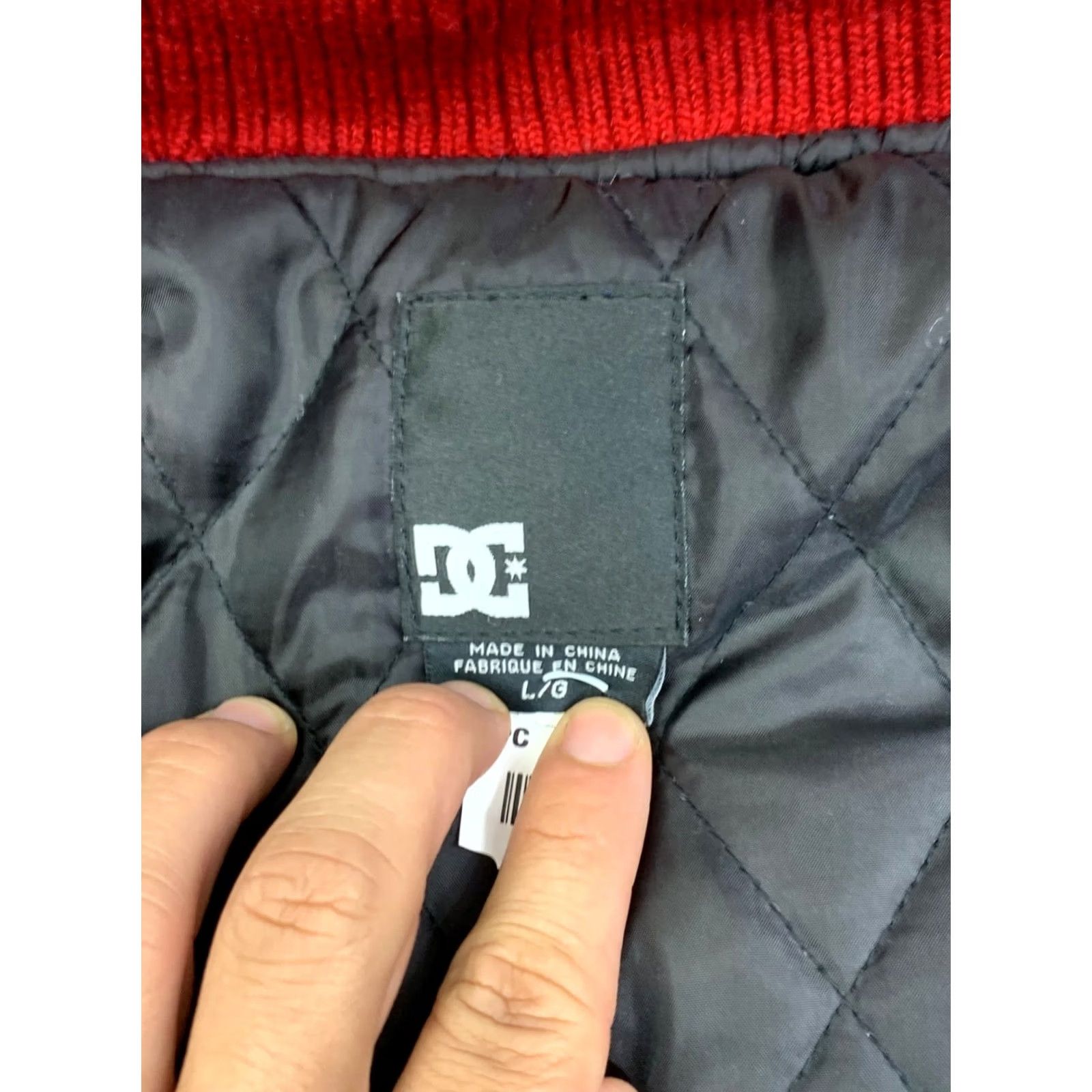 Vintage DC Shoes Varsity Jacket Men L Lined Button Logo Skateboarding Winter Fall Blue Varsity Jacket Mens Lined Logo DC Shoes Size US L / EU 52-54 / 3 - 2 Thumbnail