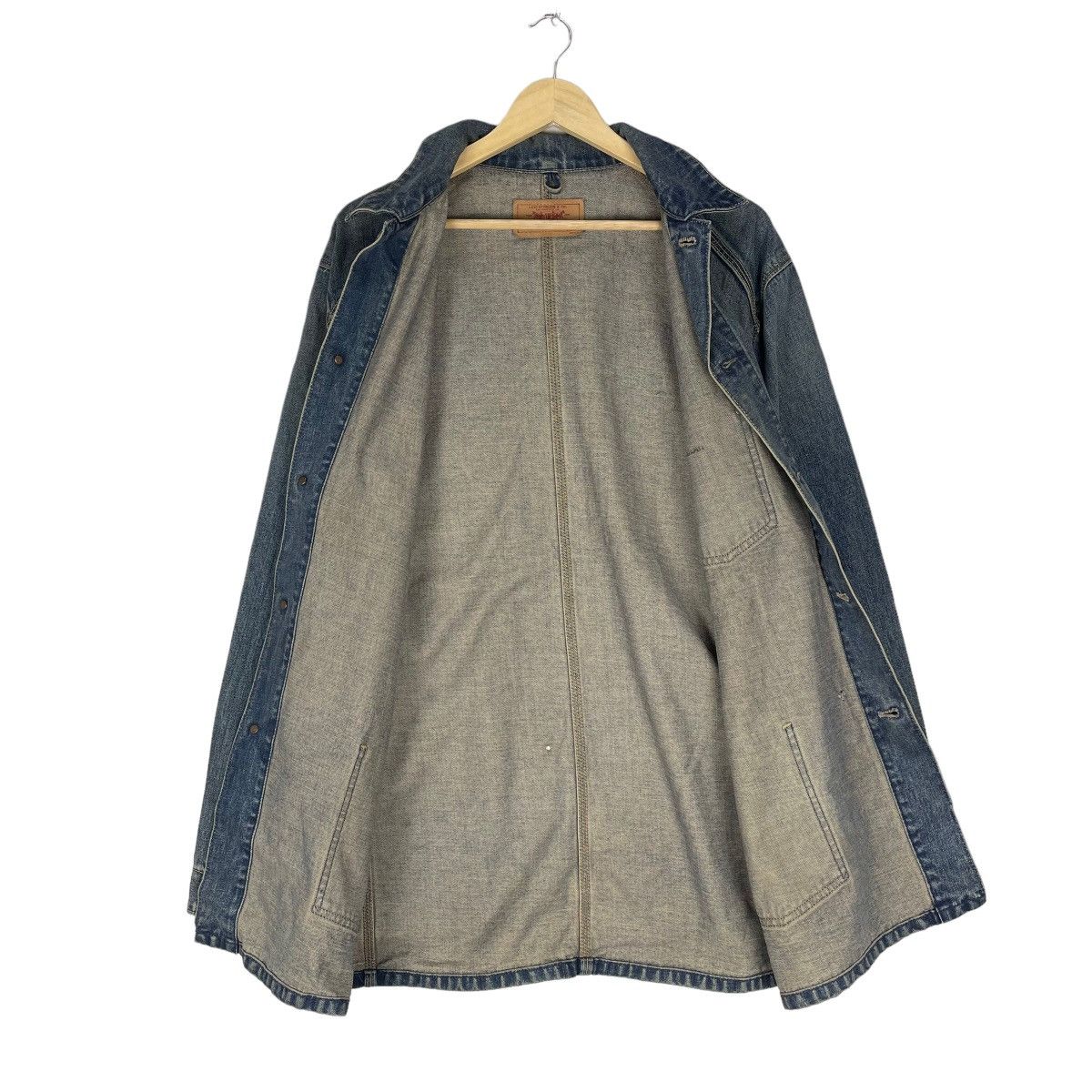Levi's × Levi's Vintage Clothing ⚡️LEVI’S DENIM JEANS CHORE JACKET Size US XL / EU 56 / 4 - 8 Thumbnail