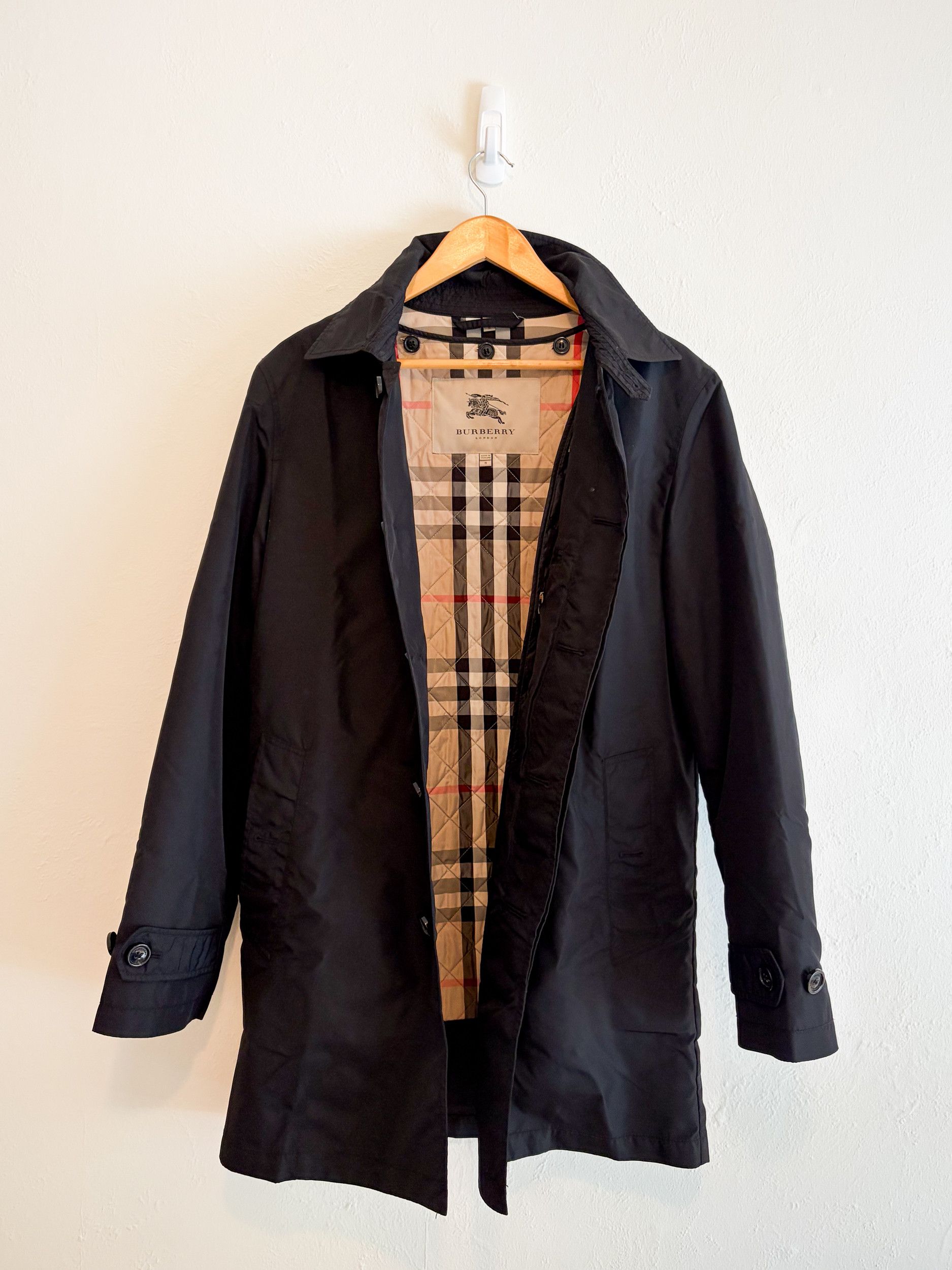 Burberry Burberry Trench/Rain Coat + Removable Quilted Lining Size US S / EU 44-46 / 1 - 1 Thumbnail
