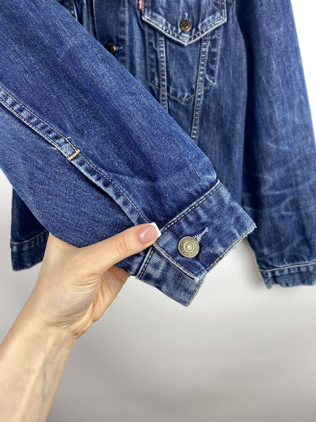 Levi's × Vintage Levis vintage ladies denim trucker jacket size L Size L / US 10 / IT 46 - 9 Thumbnail