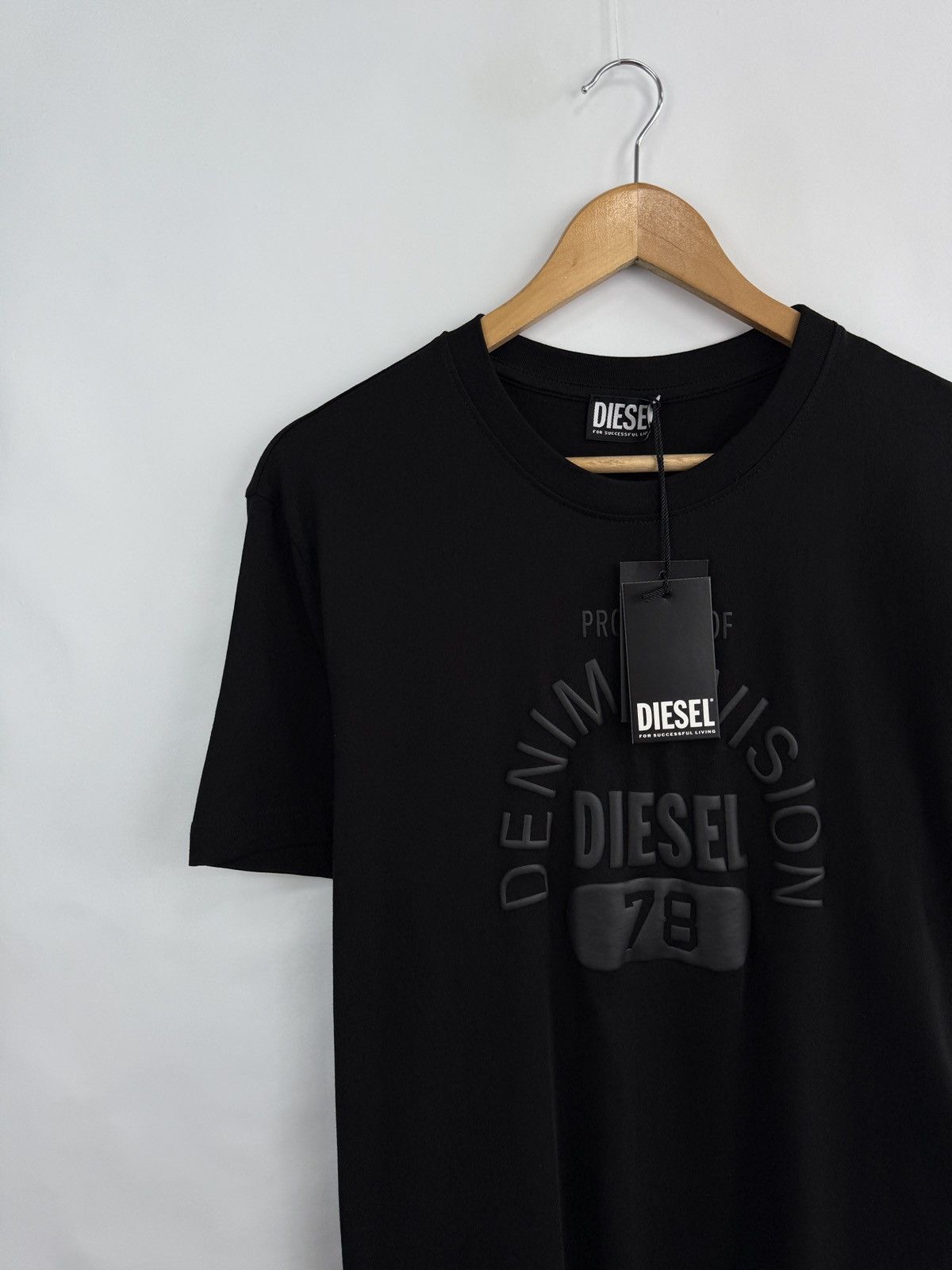 Diesel 🇺🇸❗️NEW Diesel For Successful Living T-Shirt Y2K Size US XL / EU 56 / 4 - 3 Thumbnail