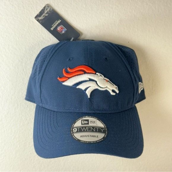 NFL NWT NEW ERA DENVER BRONCOS LASER CUT TRAINING COLLECTION HAT Size ONE SIZE - 1 Thumbnail