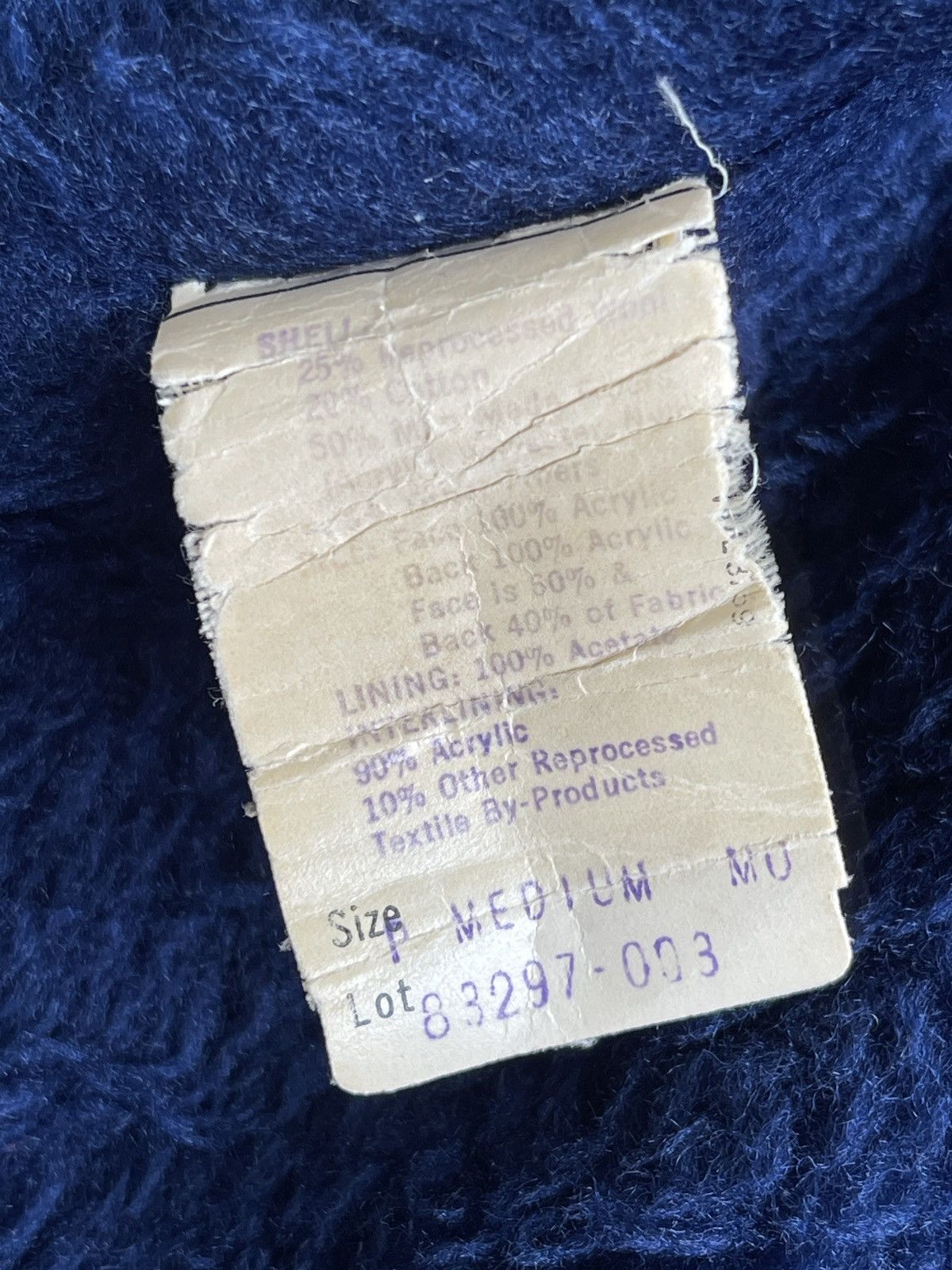 Sears 70s Sears Wool Plaid Sherpa Lining Jacket Size US M / EU 48-50 / 2 - 12 Thumbnail