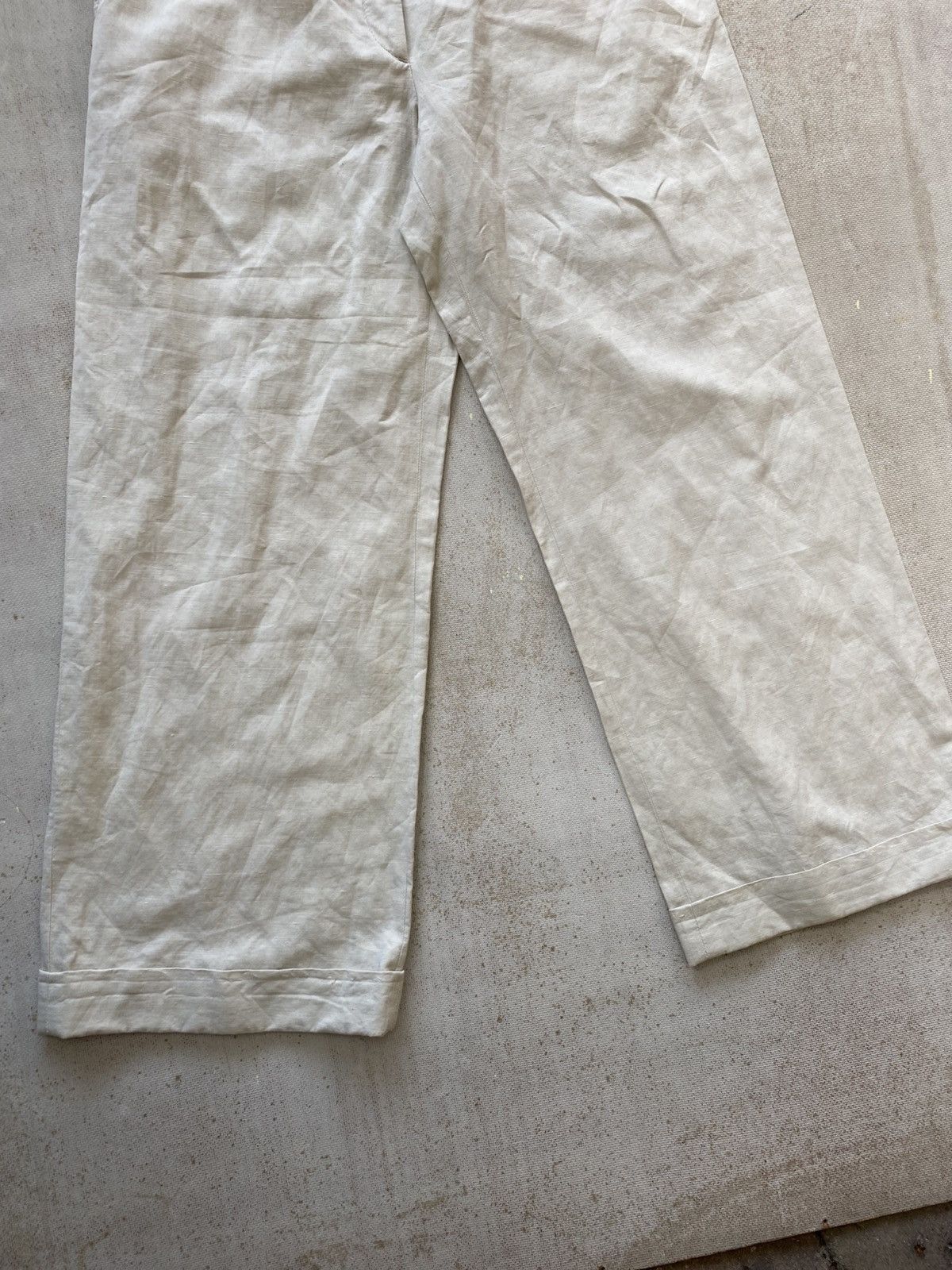 Dries Van Noten Dries Van Noten Linen Pants Size 28" / US 6 / IT 42 - 3 Thumbnail