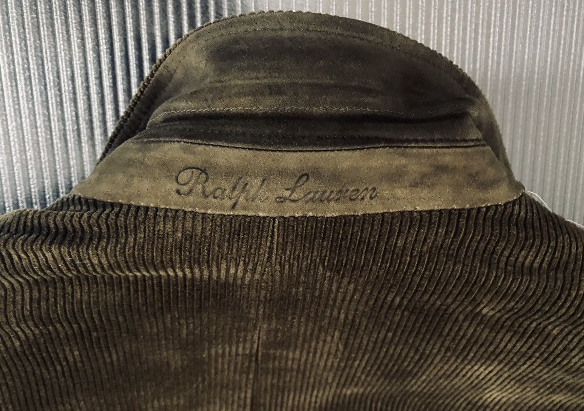 Ralph Lauren Purple Label RLPL 🇮🇹 English Corduroy Suede Patch Collectors Jacket 38R NW Size 38R - 2 Thumbnail