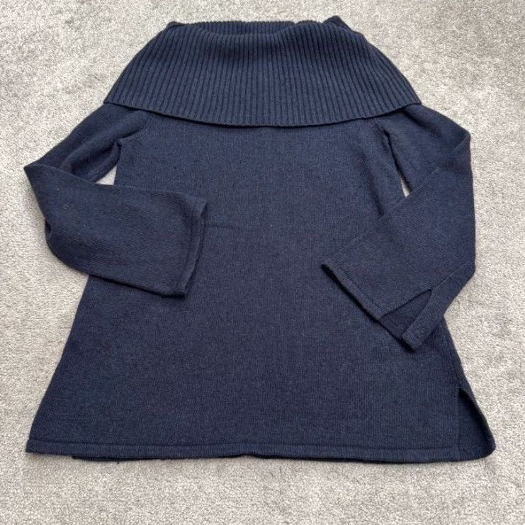Vintage VINTAGE UGG Australia Sweater Womens Large Pullover Knit Wool Blend Navy Blue Fall Winter Size L / US 10 / IT 46 - 2 Thumbnail