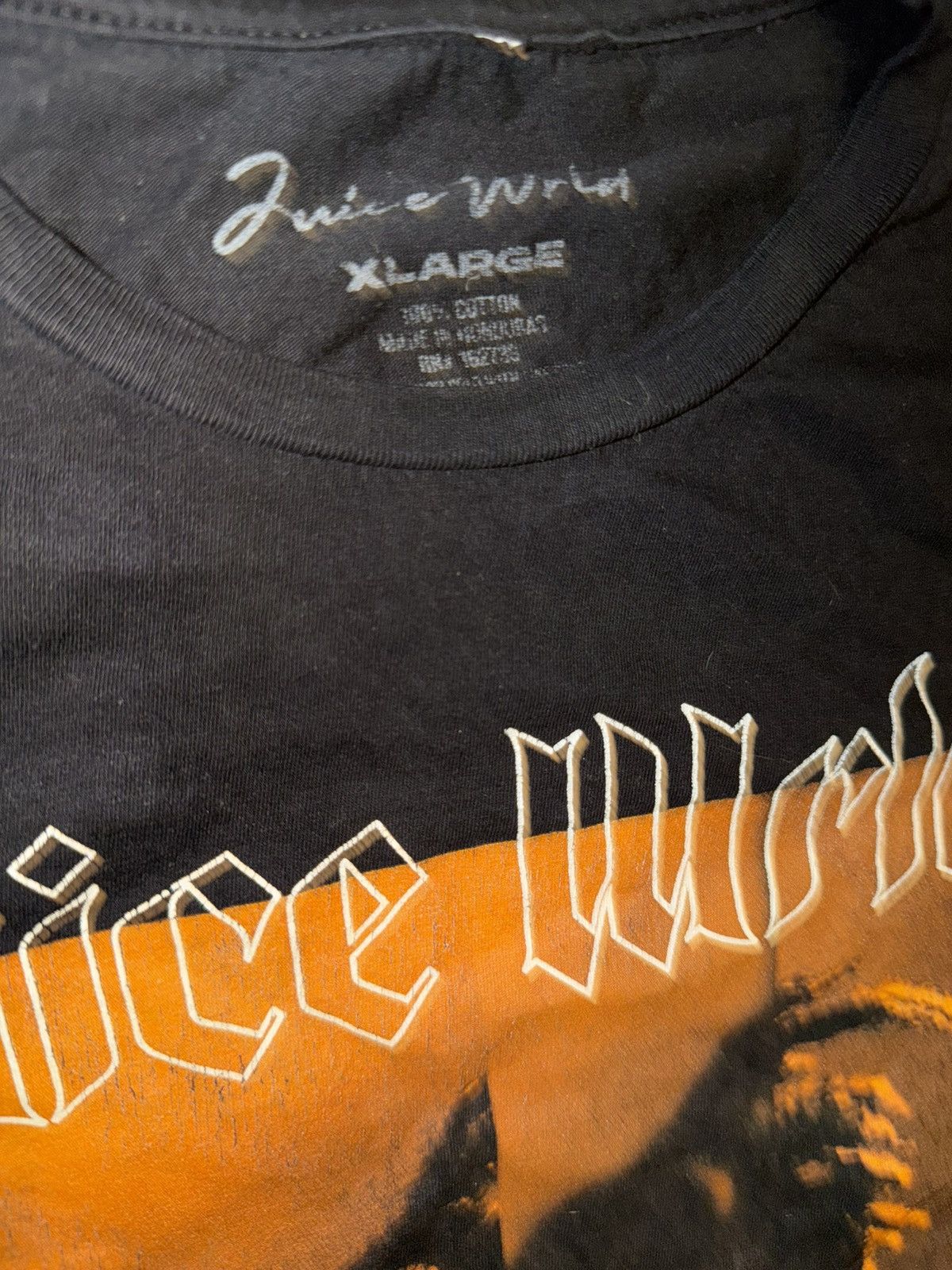 Other Juice Wrld Legends Never Die Graphic Rap Tee Black XL Size US XL / EU 56 / 4 - 4 Thumbnail