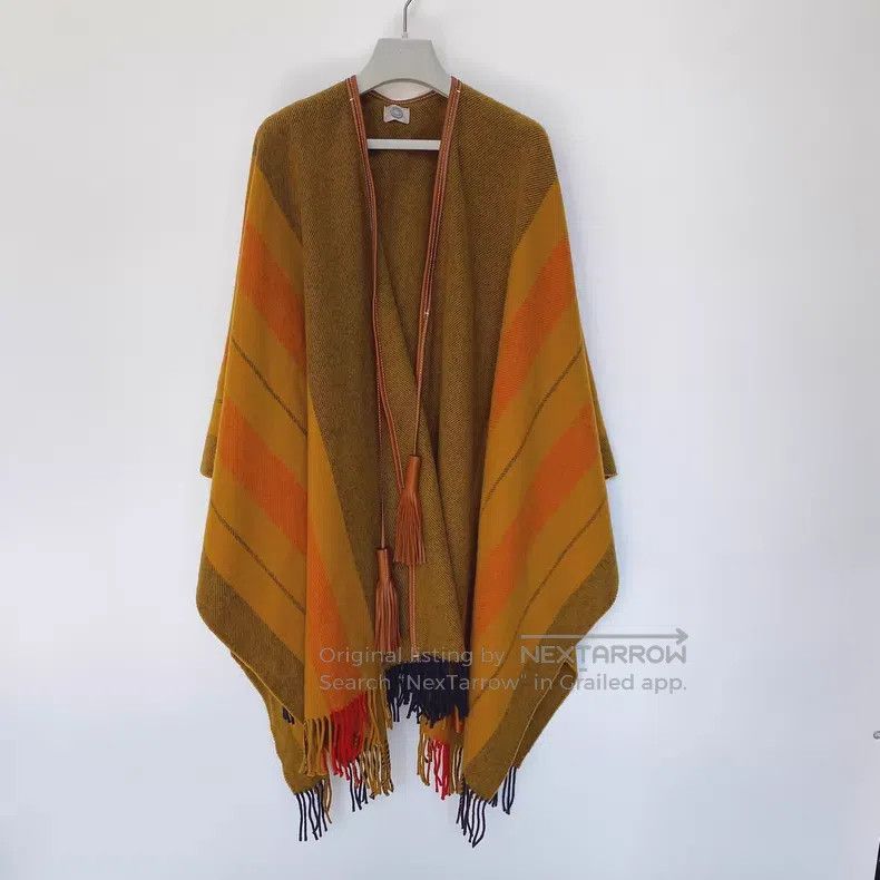 Hermes Hermes Cashmere Shawl Cape Size M / US 6-8 / IT 42-44 - 3 Thumbnail