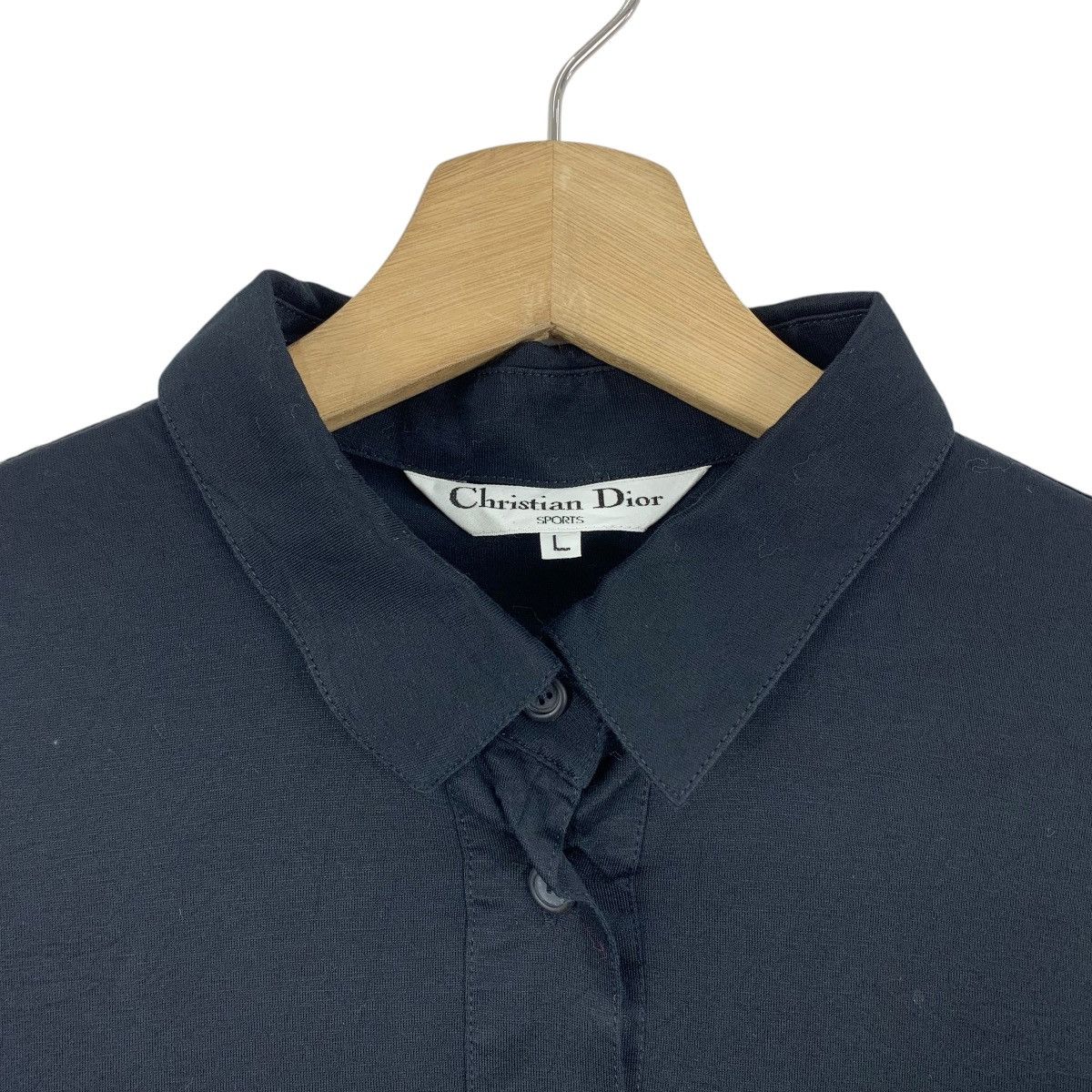Christian Dior Monsieur × Vintage Vintage CHRISTIAN DIOR Sports long sleeve polo tees Size US L / EU 52-54 / 3 - 5 Thumbnail