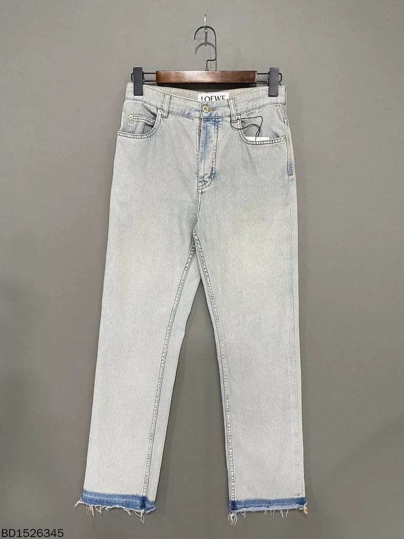 Loewe LOEWE Washable fringed jeans Size 28" / US 6 / IT 42 - 1 Thumbnail