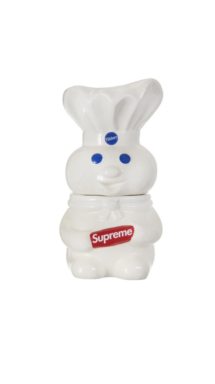 image of Supreme Doughboy Cookie Jar Pillsbury, Yung Lean in White, Men's