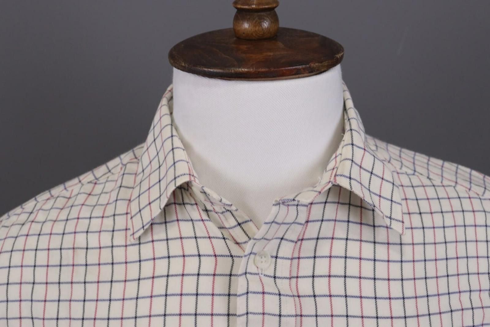 Barbour Barbour Brthold V. Baden White Check Shirt Size 16 Size US M / EU 48-50 / 2 - 7 Thumbnail