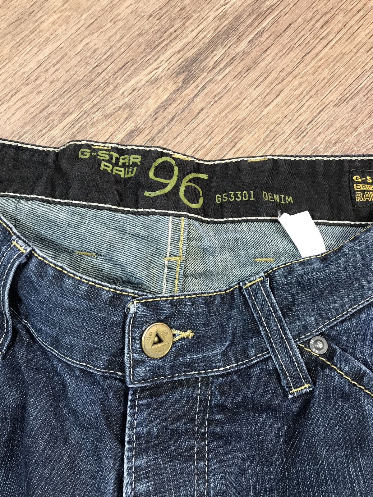 G-Star Vintage G Star Raw Elwood 96 Biker Jeans Y2K Size US 32 / EU 48 - 6 Thumbnail