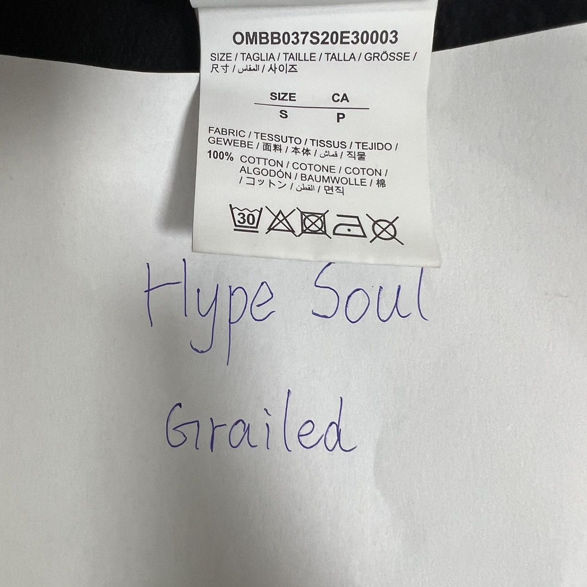 Off-White OFF-WHITE SS20 Airport Tape Arrow Hoodie Size US S / EU 44-46 / 1 - 11 Thumbnail