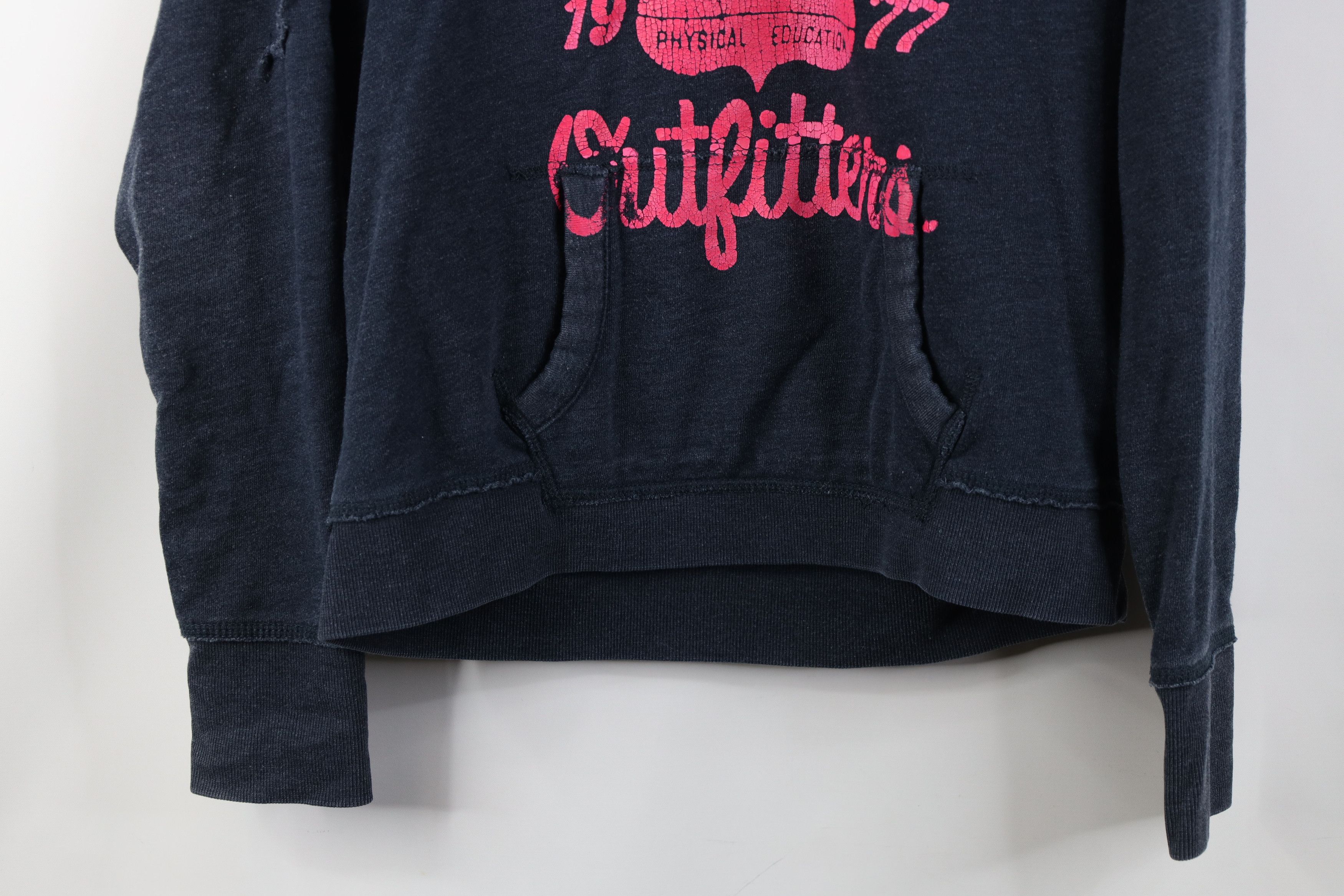 American Eagle Outfitters Vintage 90s Y2K American Eagle Outfitters Cropped Hoodie Size M / US 6-8 / IT 42-44 - 3 Thumbnail