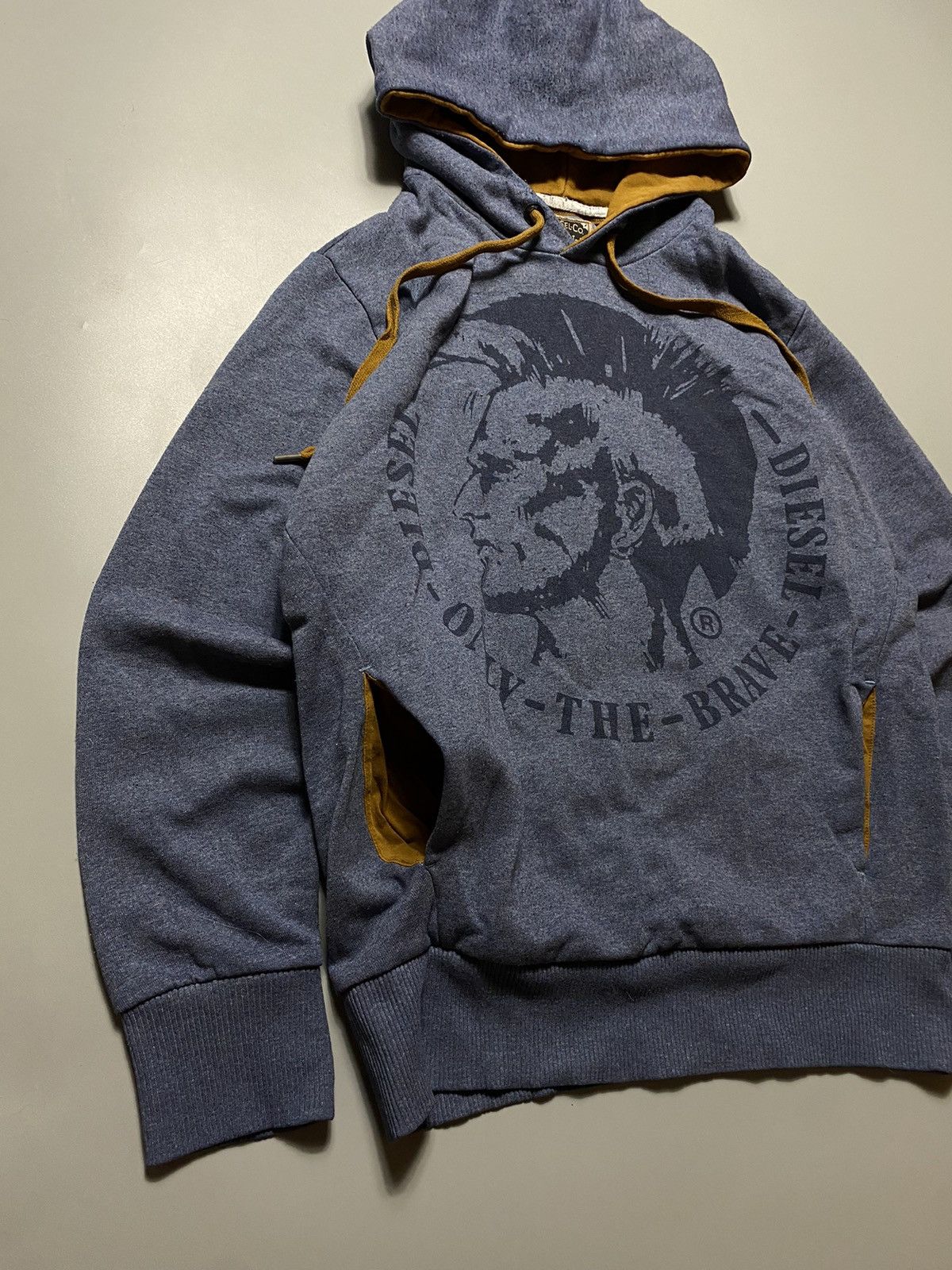 Diesel × Vintage Diesel PUNK hoodie vintage Size US S / EU 44-46 / 1 - 2 Thumbnail