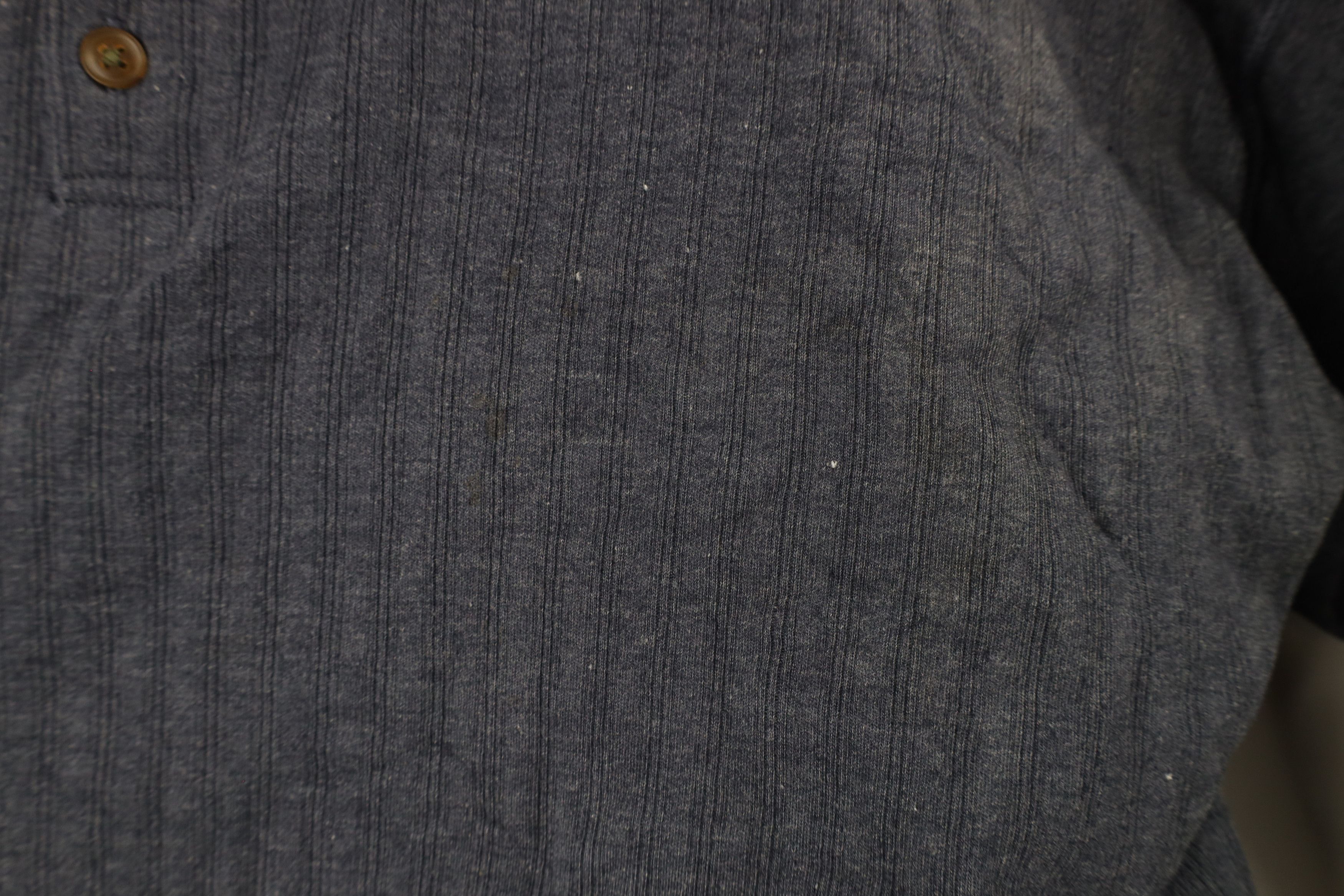 Vintage Vintage 90s Streetwear Ribbed Long Sleeve Henley T-Shirt Size US XL / EU 56 / 4 - 4 Thumbnail