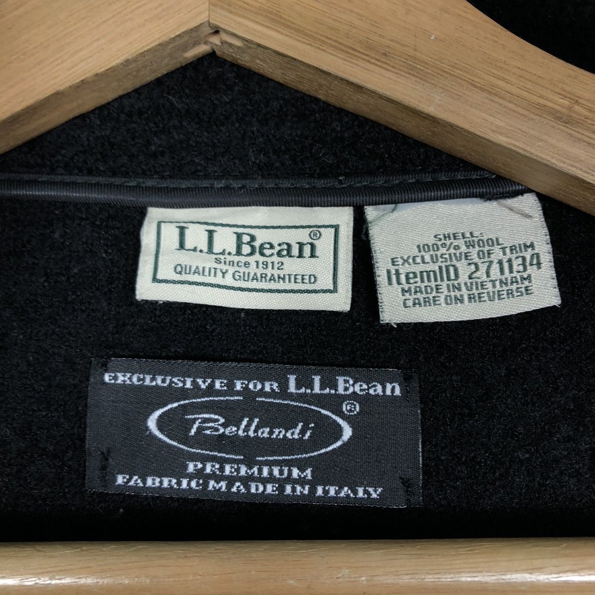 Japanese Brand 🔥Vintage Wool Jacket L.L.Bean Double Pocket Special Italy Size US L / EU 52-54 / 3 - 17 Thumbnail