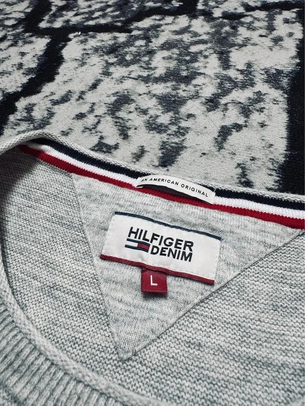 Tommy Hilfiger Tommy Hilfiger sweater gray L Size US L / EU 52-54 / 3 - 4 Thumbnail