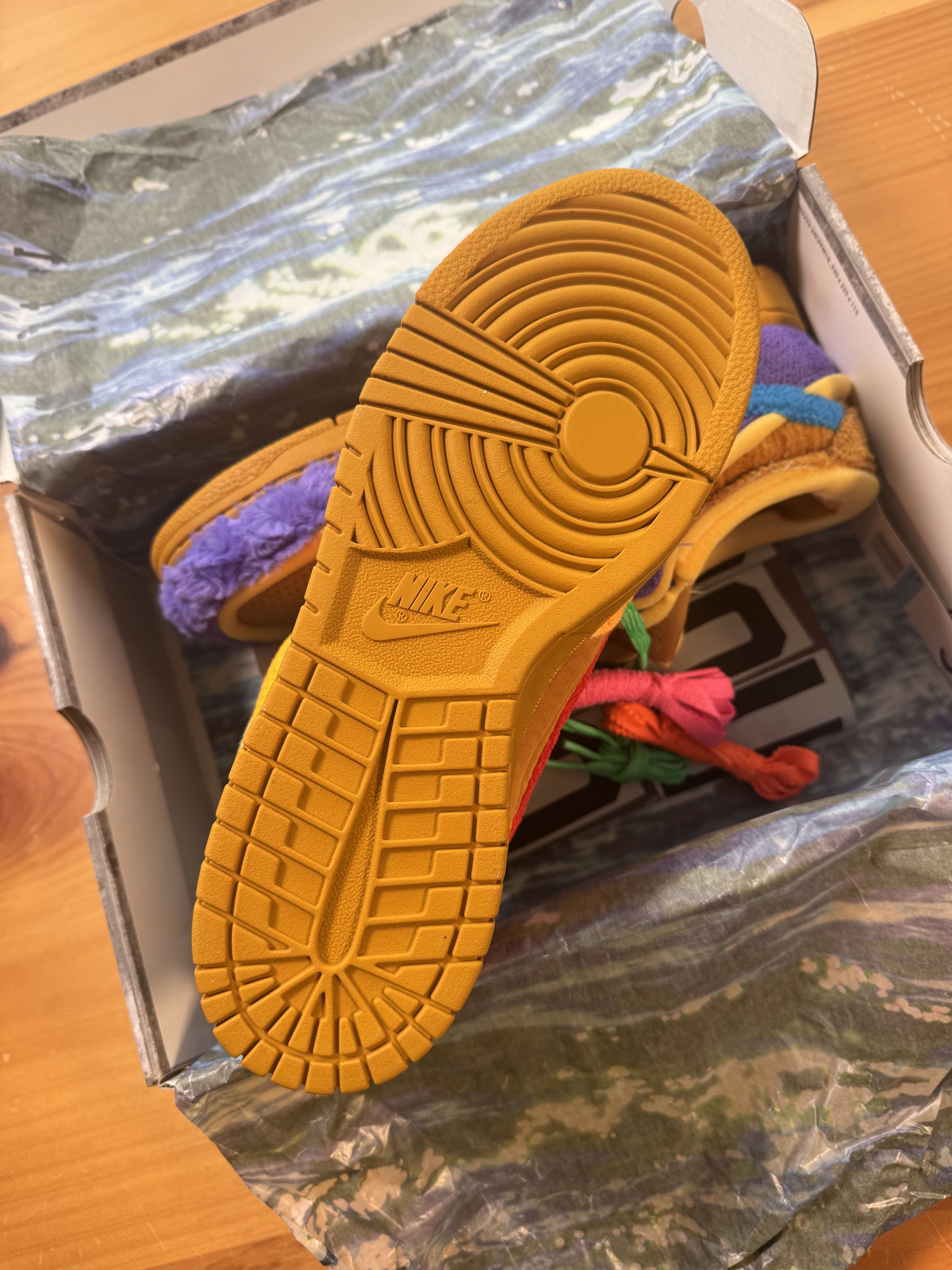 Cactus Plant Flea Market × Nike CPFM x Nike Dunk Low Swamp Sponge Psychic Purple Size US 9 / EU 42 - 5 Thumbnail