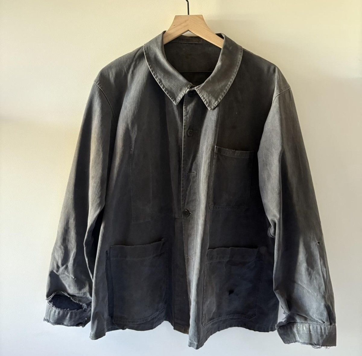 Vintage Vintage 50s Belgian Work Jacket Size US M / EU 48-50 / 2 - 1 Thumbnail