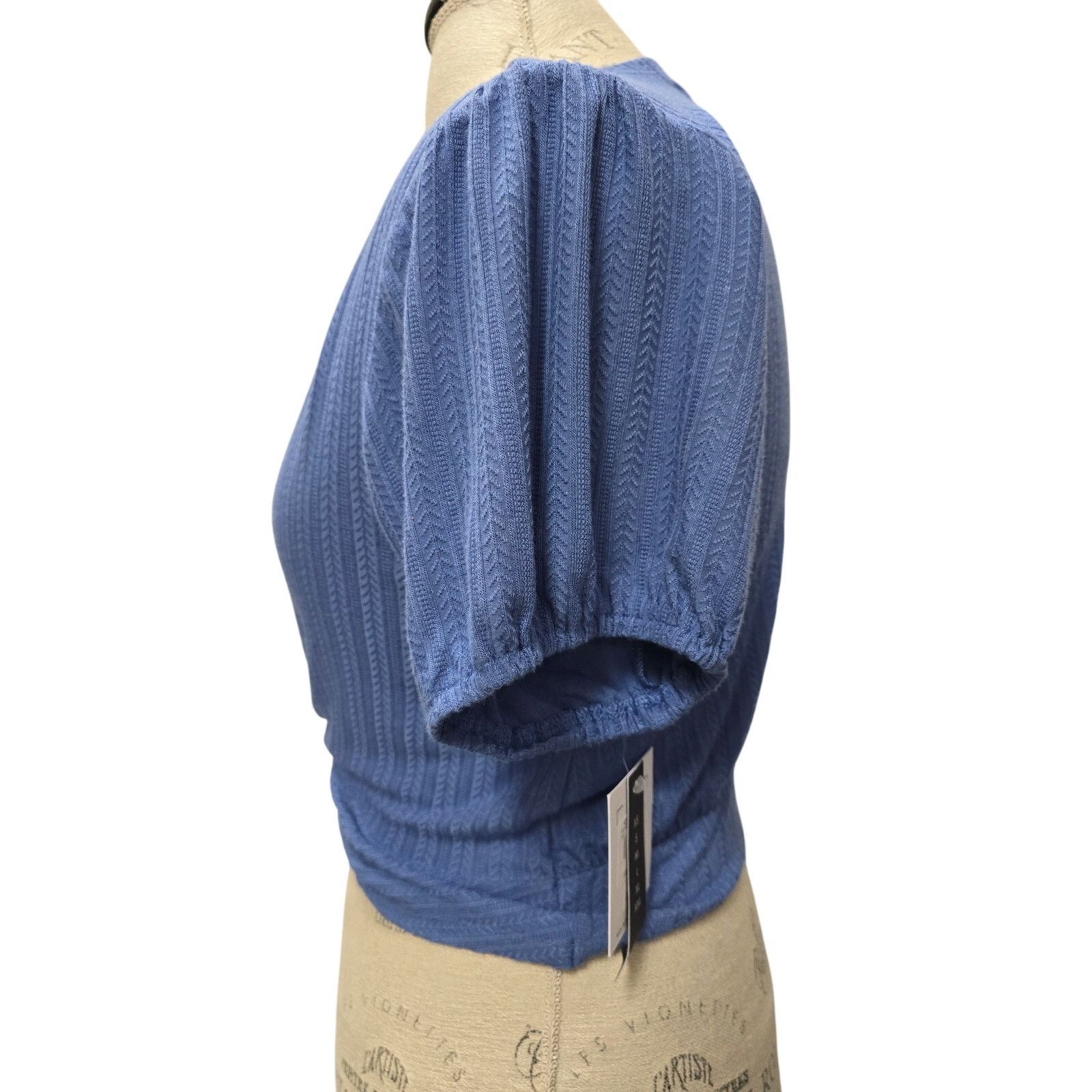 O'Neill O'Neil Hilda Knot Front Knit Crop Top, Women's, Medium, NWT Size M / US 6-8 / IT 42-44 - 2 Thumbnail