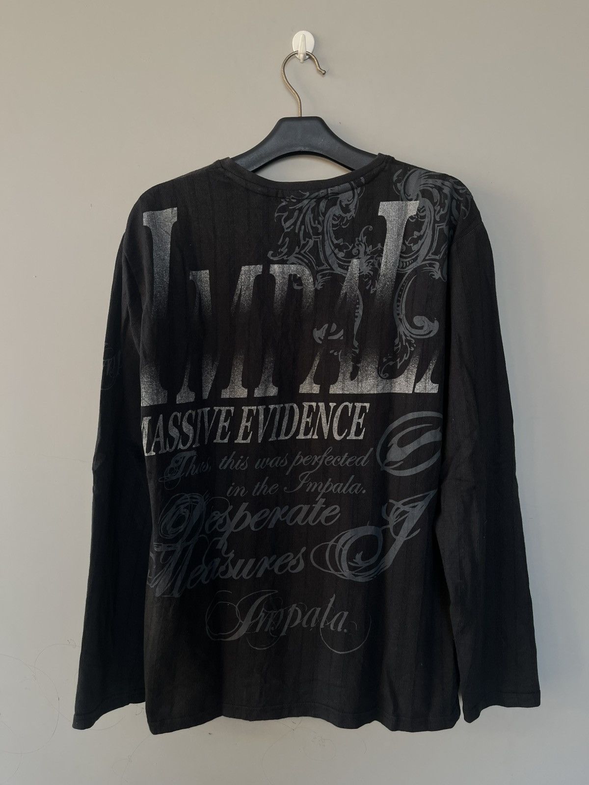 If Six Was Nine JAPANESE IMPALA POEM GOTHIC PUNK VKEI SEDITIONARIES STYLE Size US M / EU 48-50 / 2 - 2 Thumbnail