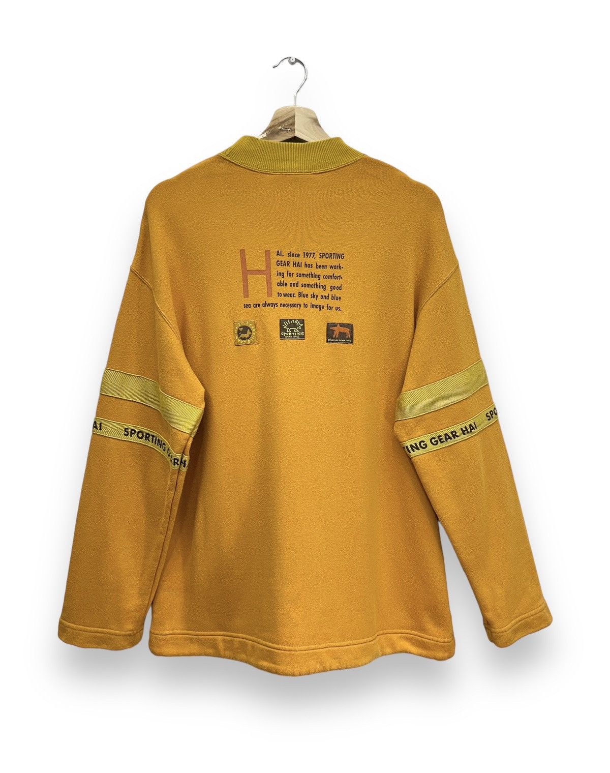 Hai Sporting Gear 🔥FYE 90’s HAI SPORTING GEAR ISSEY MIYAKE Mock Neck Sweater Size US M / EU 48-50 / 2 - 1 Thumbnail
