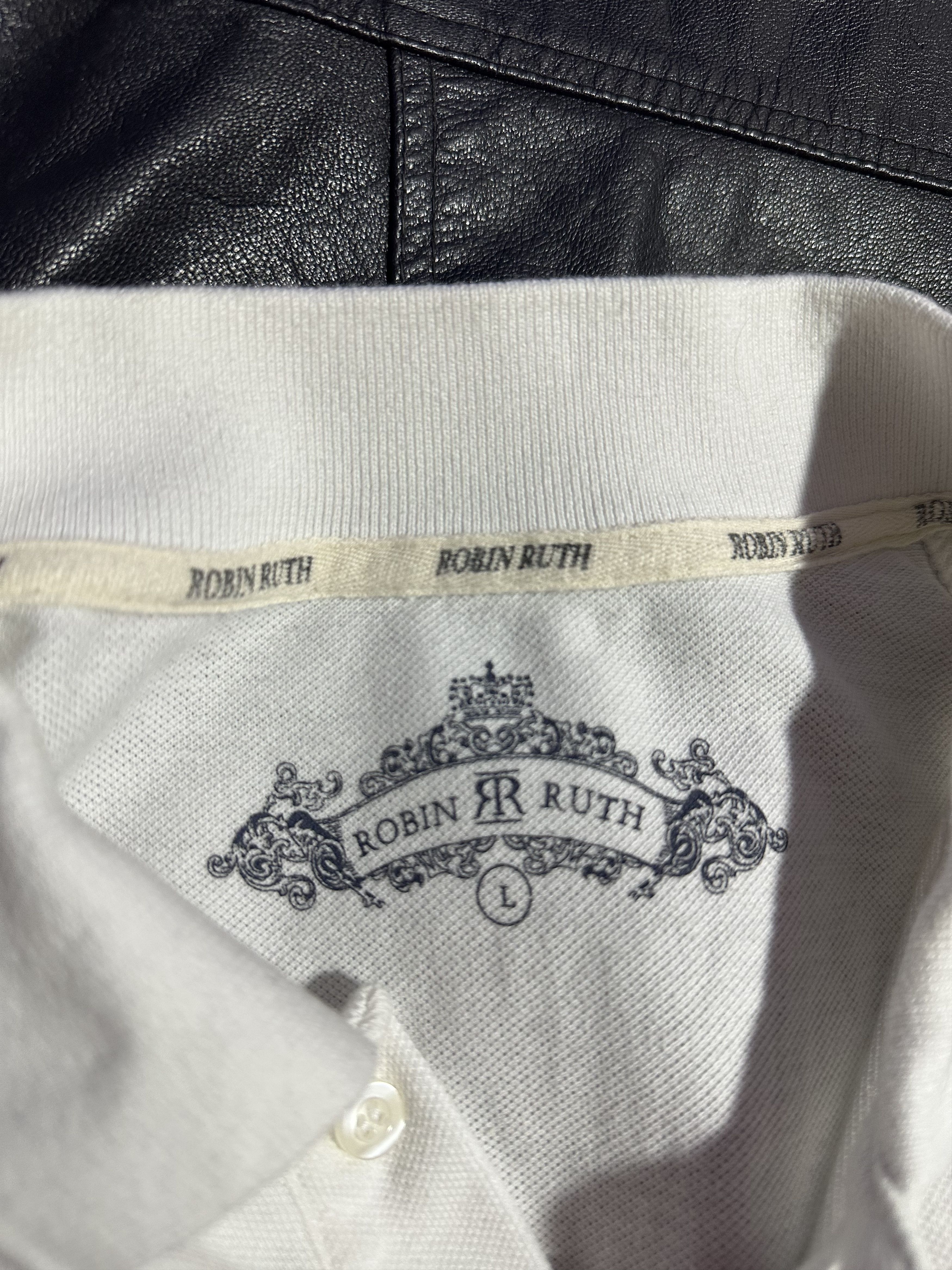 Robin Ruth Robin Ruth Amsterdam White Polo Size US L / EU 52-54 / 3 - 7 Thumbnail