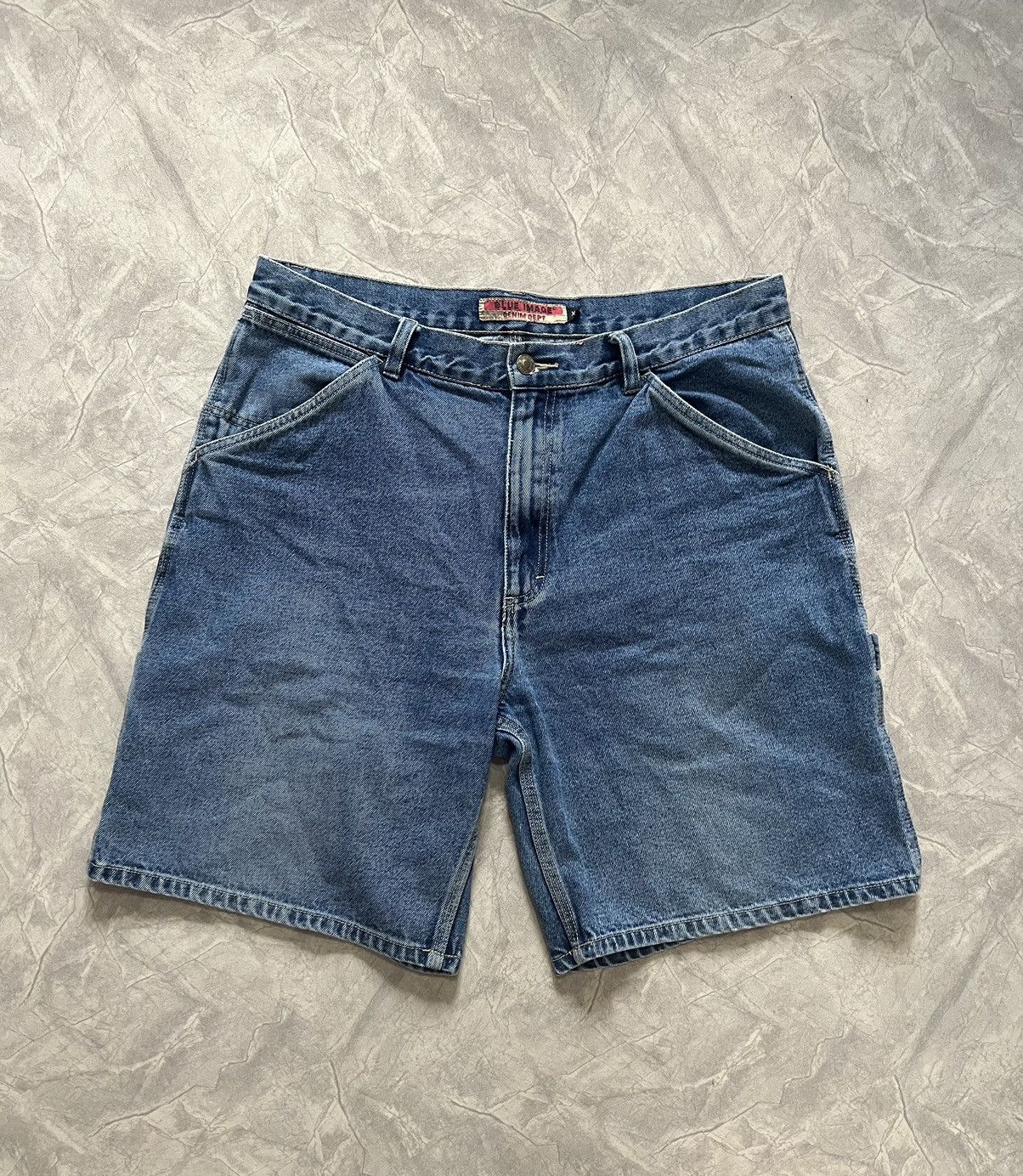 Carhartt × Vintage Crazy Vintage Y2K Baggy Carpenter Jean Shorts Size US 34 / EU 50 - 4 Thumbnail