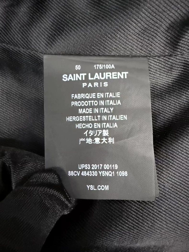 Saint Laurent Paris Saint Laurent Paris Leather jacket Size US M / EU 48-50 / 2 - 4 Thumbnail
