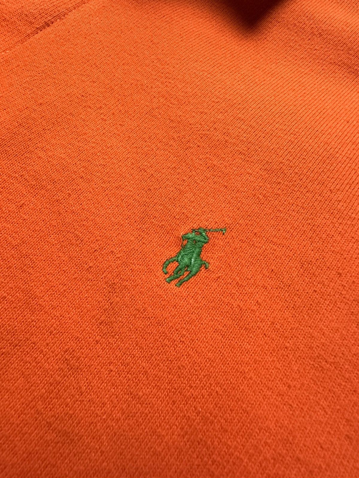 Polo Ralph Lauren × Vintage Vintage polo Ralph Lauren size L orange logo Size US XL / EU 56 / 4 - 4 Thumbnail