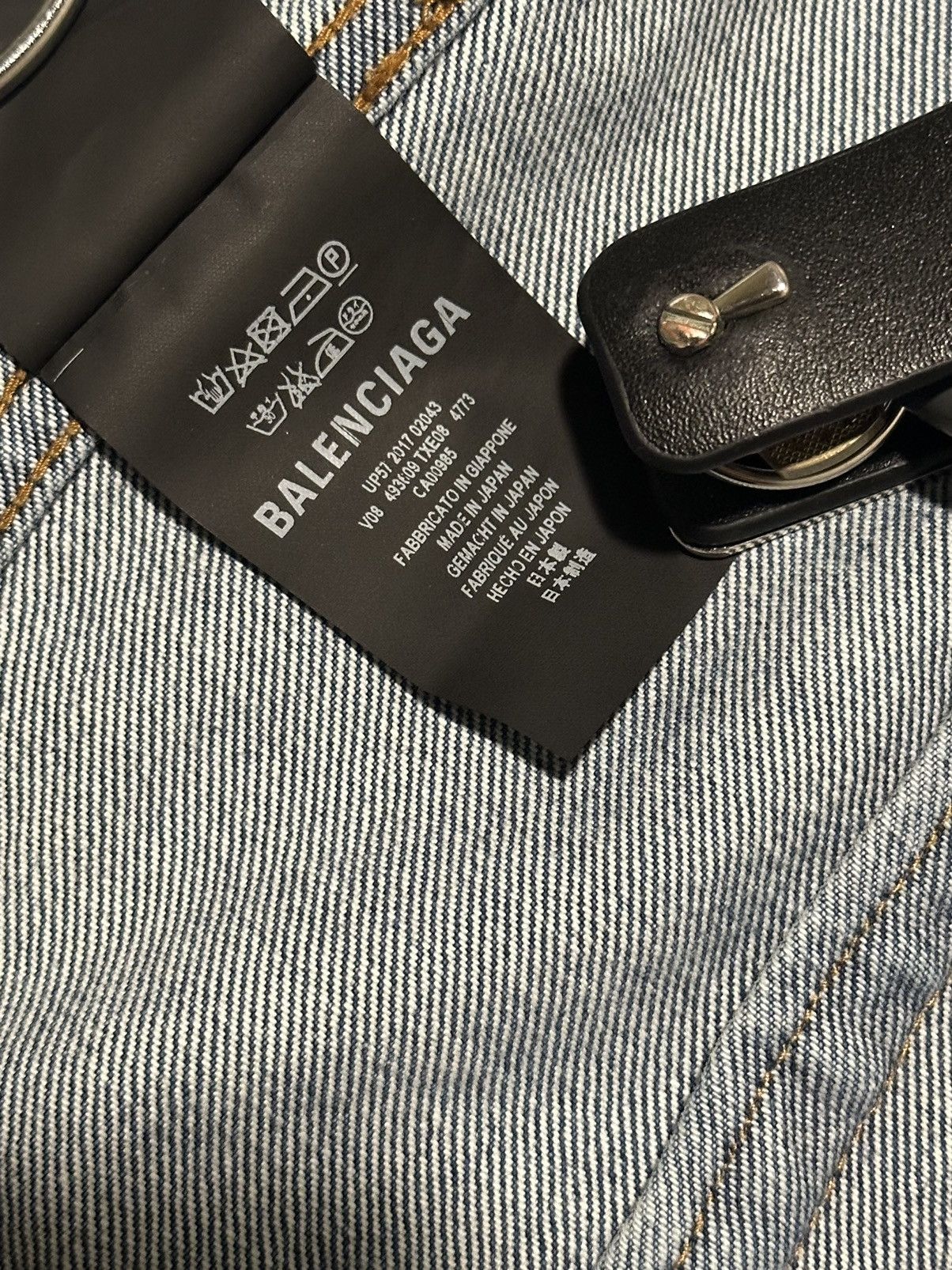 Balenciaga Balenciaga Denim Jacket Size US M / EU 48-50 / 2 - 7 Thumbnail
