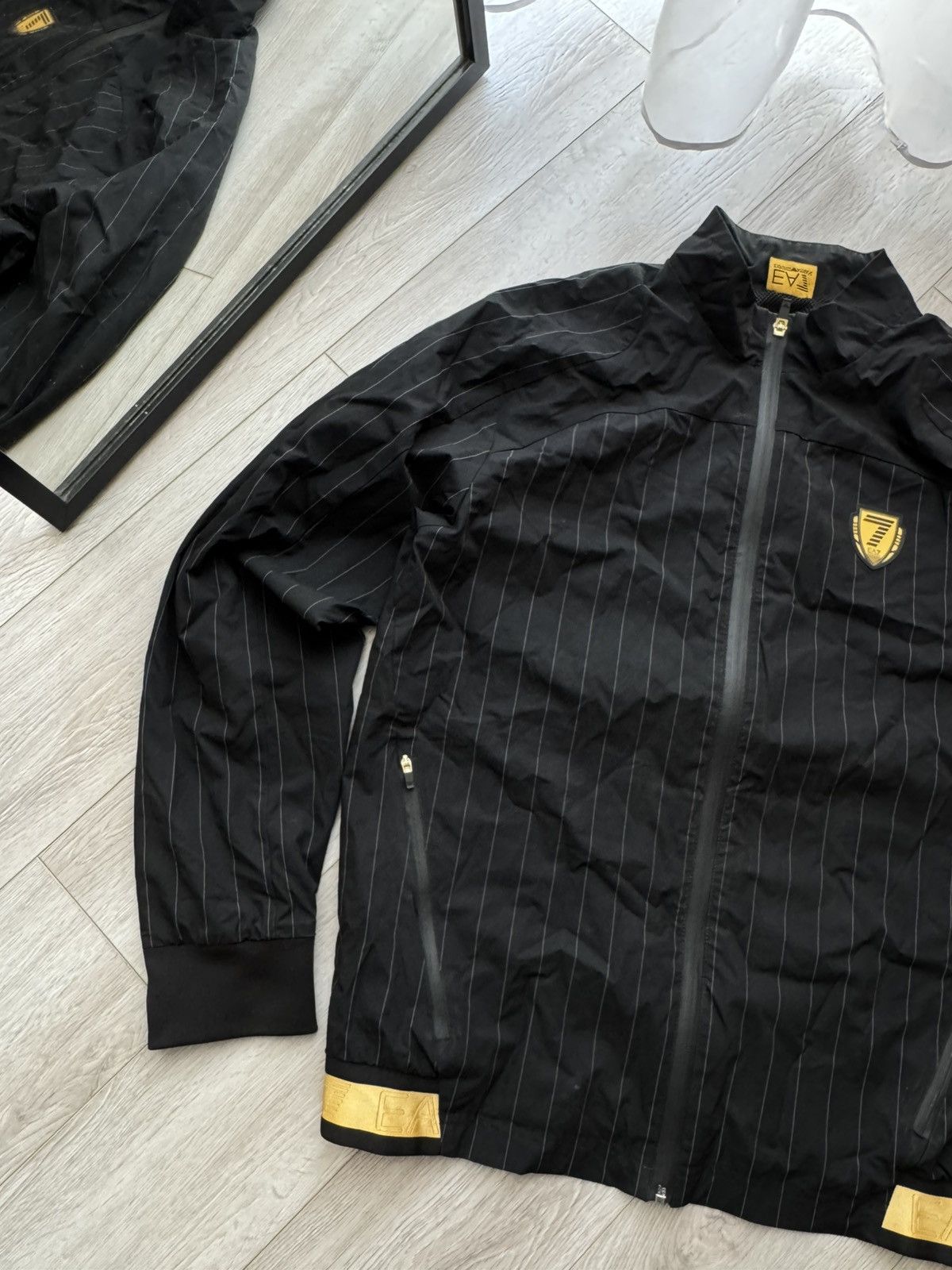 Emporio Armani Emporio Armani EA7 Italia Big Logo Track Jacket Size US M / EU 48-50 / 2 - 2 Thumbnail