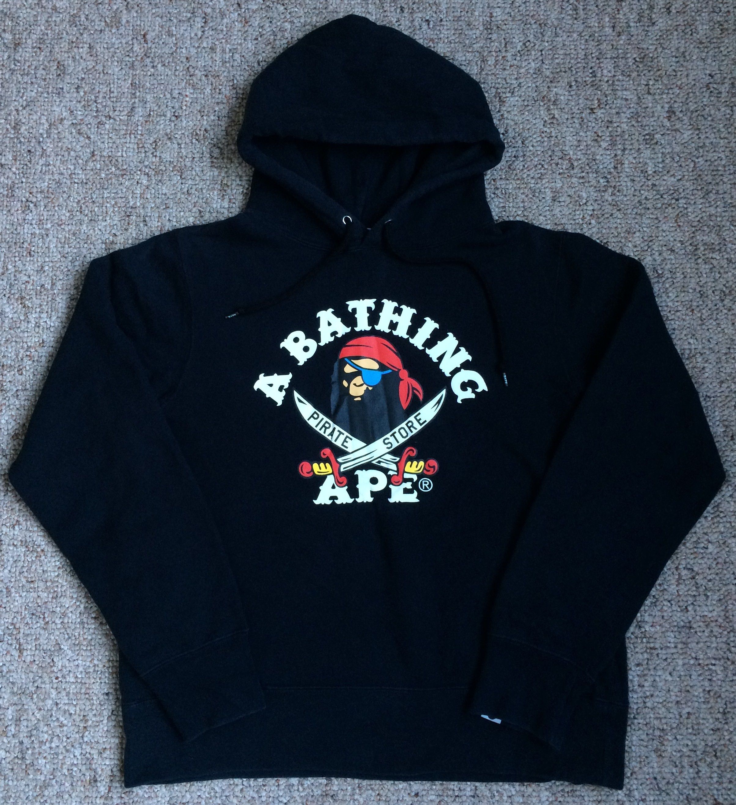 Bape Bape Pirate Store Exclusive Baby Milo Logo Hoodie Size US M / EU 48-50 / 2 - 1 Thumbnail