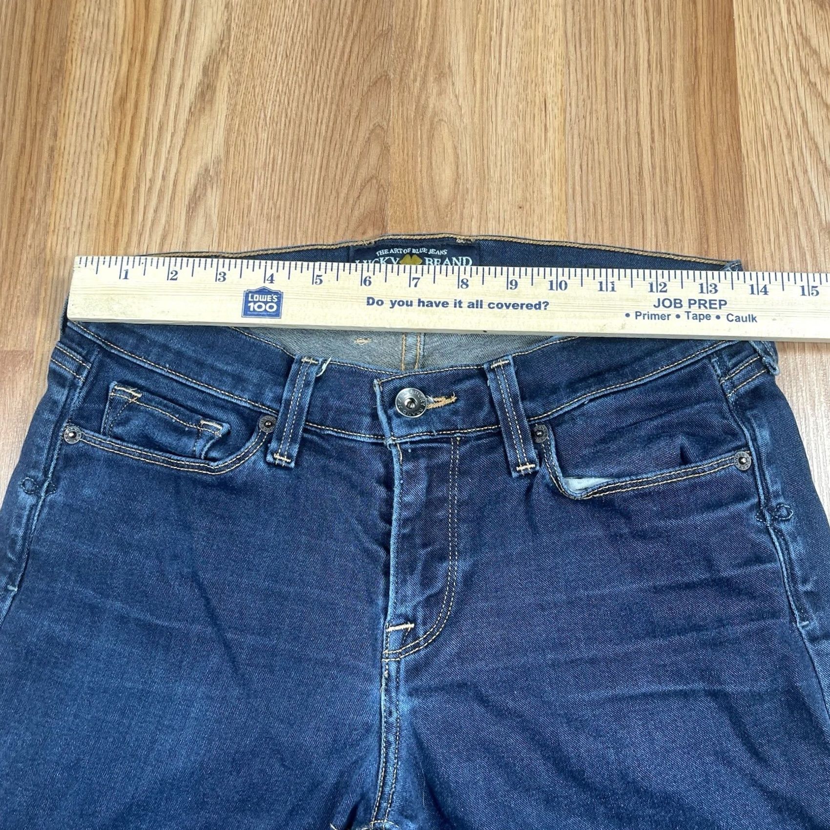 Lucky Brand Lucky Brand Jeans Womens 6/28 Regular Sofia Skinny Stretch Mid Rise Blue Denim Size 28" / US 6 / IT 42 - 3 Thumbnail