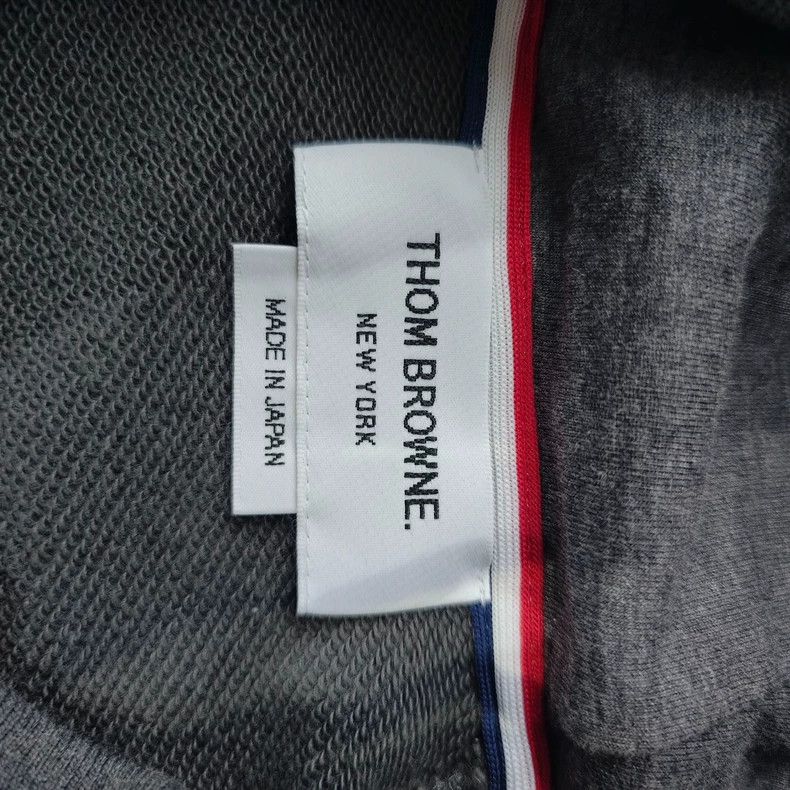 Other Thom Browne size1 Dark grey knit zip hoodie Size US S / EU 44-46 / 1 - 3 Thumbnail