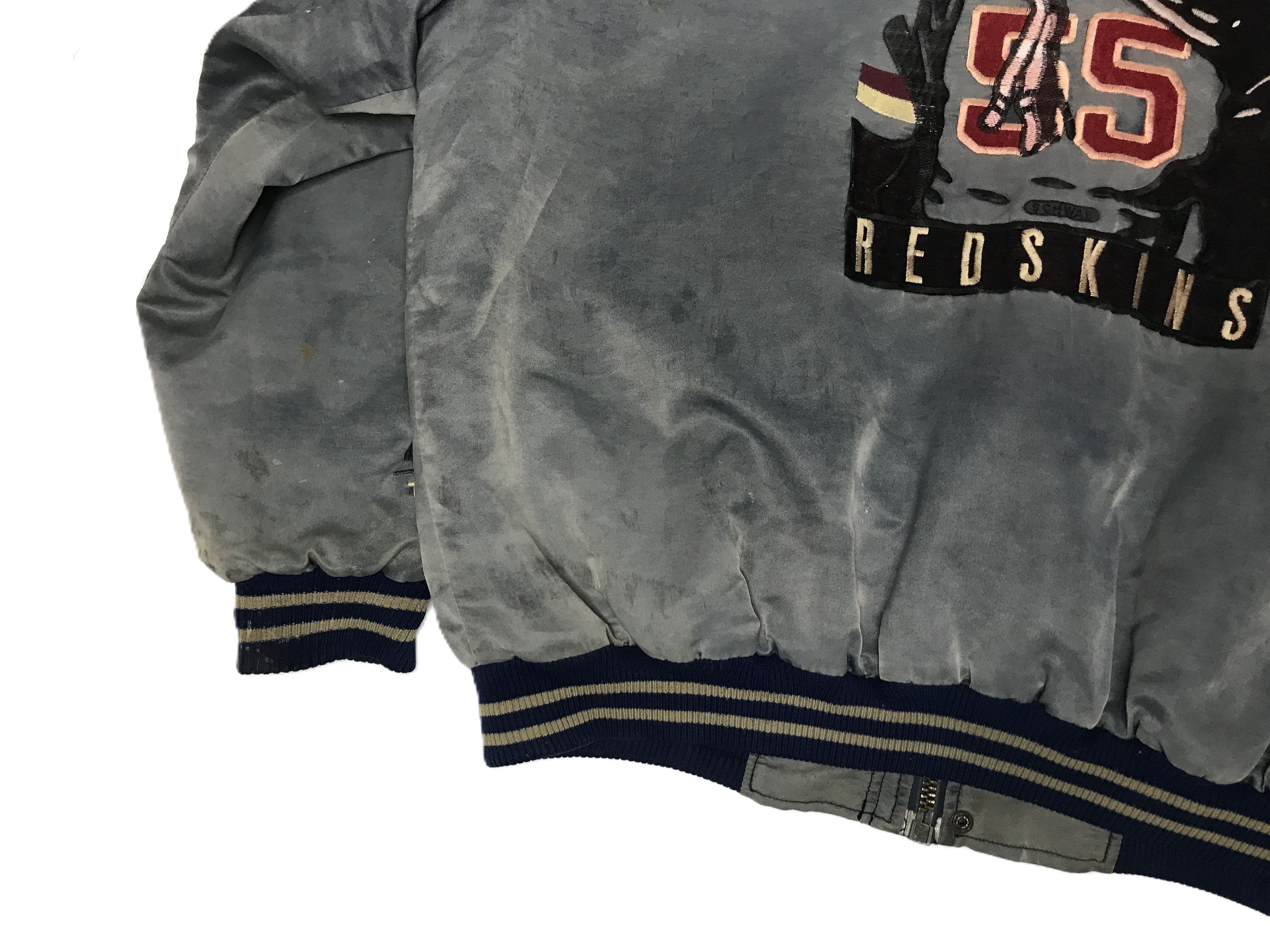 NFL Washington Redskins Vintage 90s Satin Varsity Jacket Sz XL Size US XL / EU 56 / 4 - 12 Thumbnail