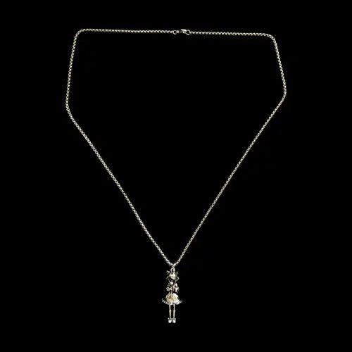 Jewelry Punk Necklace Gothic Chain Size ONE SIZE - 2 Thumbnail