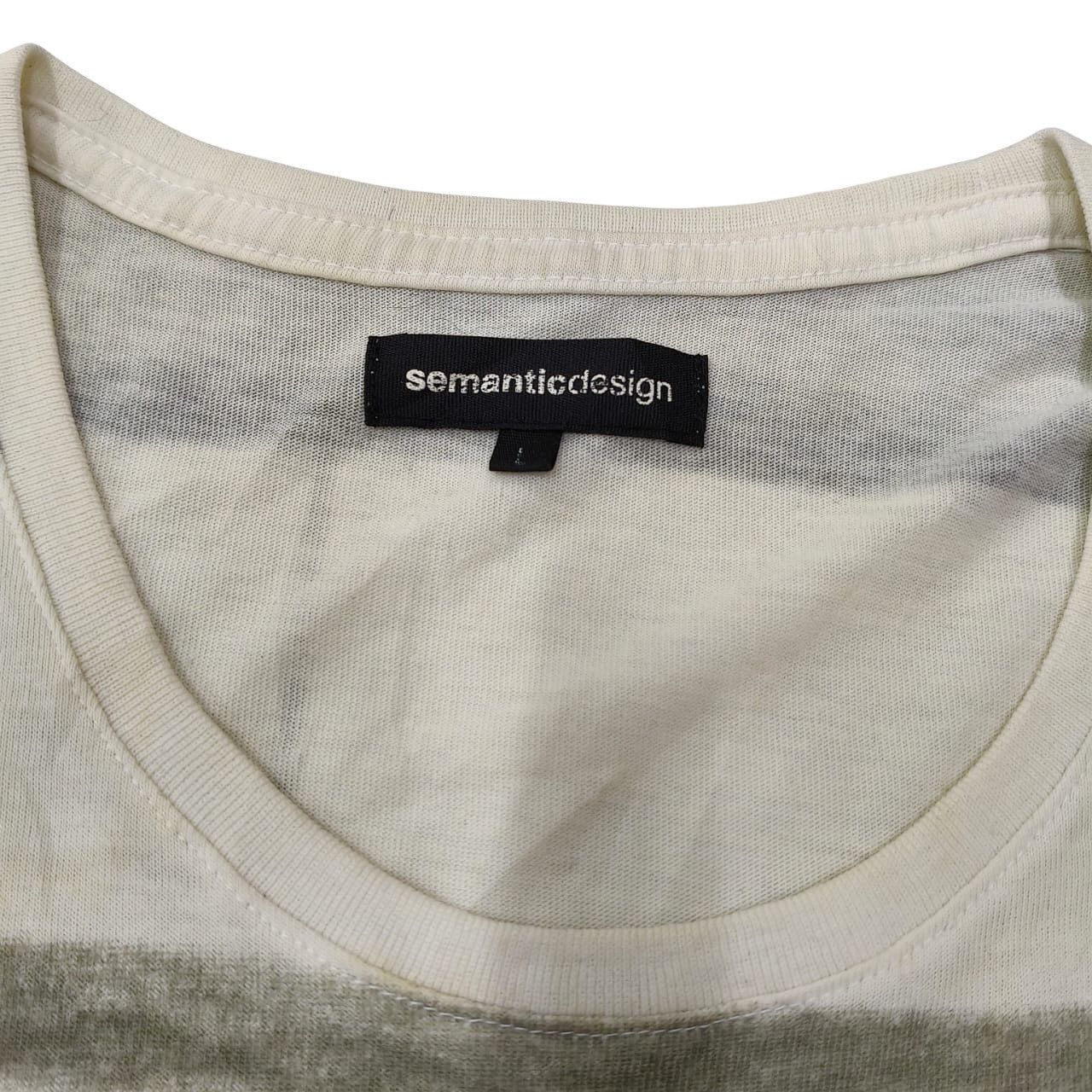 Japanese Brand Japanese Semantic Design Stripes Tshirt Size US L / EU 52-54 / 3 - 6 Thumbnail