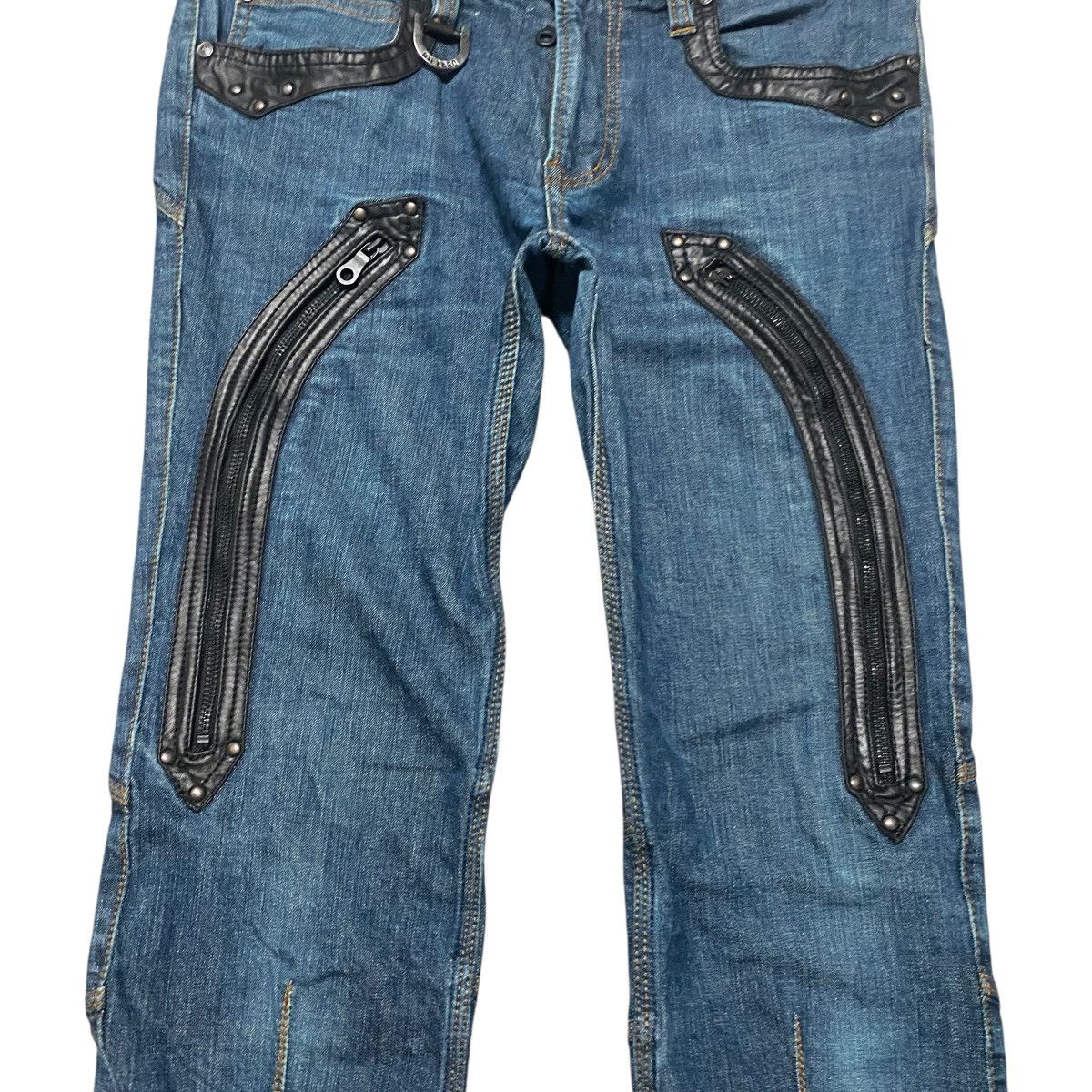 Nicole Club REALABO X NCFM Denim Slim Jeans Zipper Size US 30 / EU 46 - 6 Thumbnail