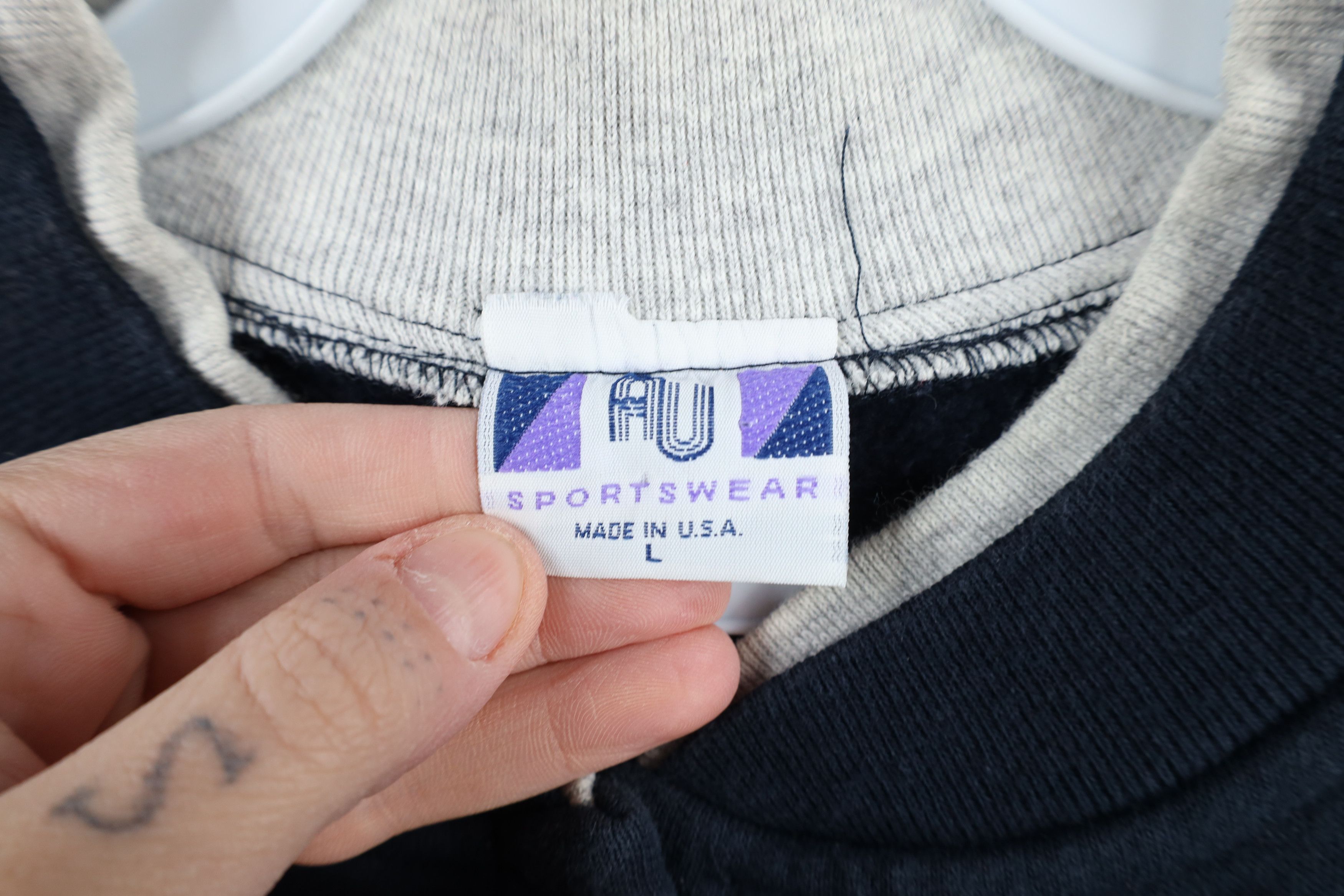 Vintage Vintage 90s Art Unlimited Nature Cardigan Sweatshirt USA Size L / US 10 / IT 46 - 10 Thumbnail