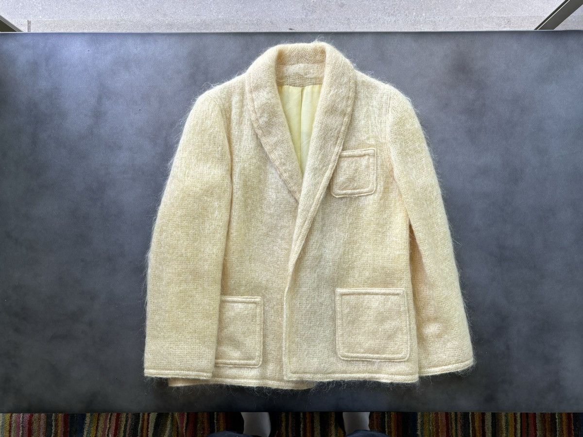 Vintage Vintage Mohair Jacket Blazer Bardolino England Loose Knit Size S / US 4 / IT 40 - 13 Thumbnail